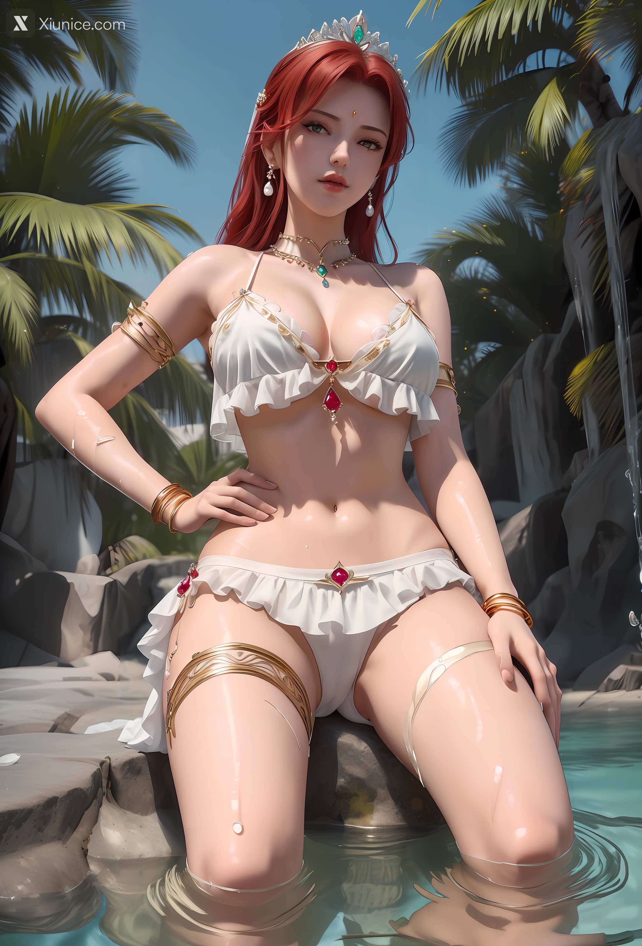 AI Girl Xiunice.com 沧元图 柳七月 孟仙姑 孟仙姑 内衣 35