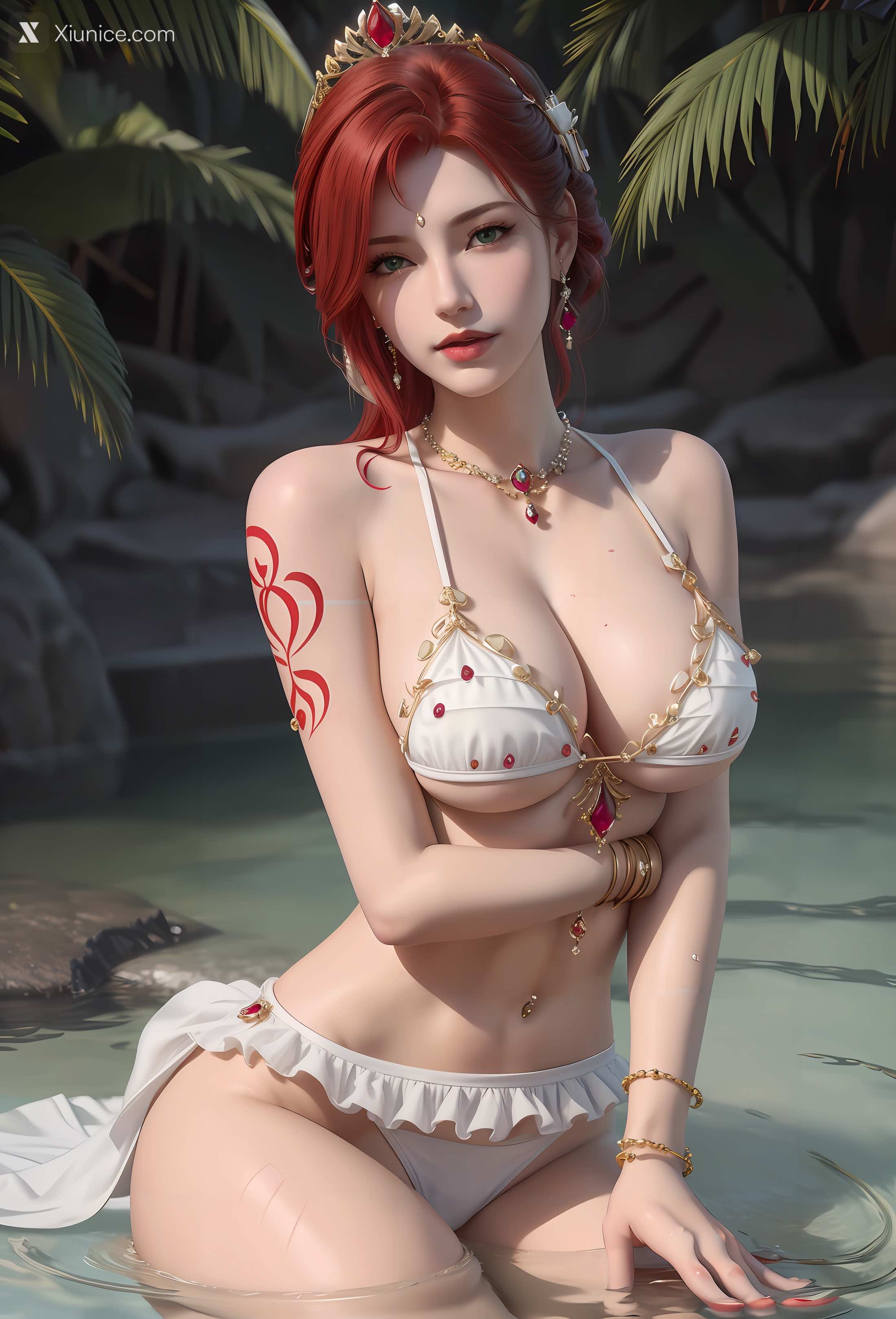 AI Girl Xiunice.com 沧元图 柳七月 孟仙姑 孟仙姑 内衣 52