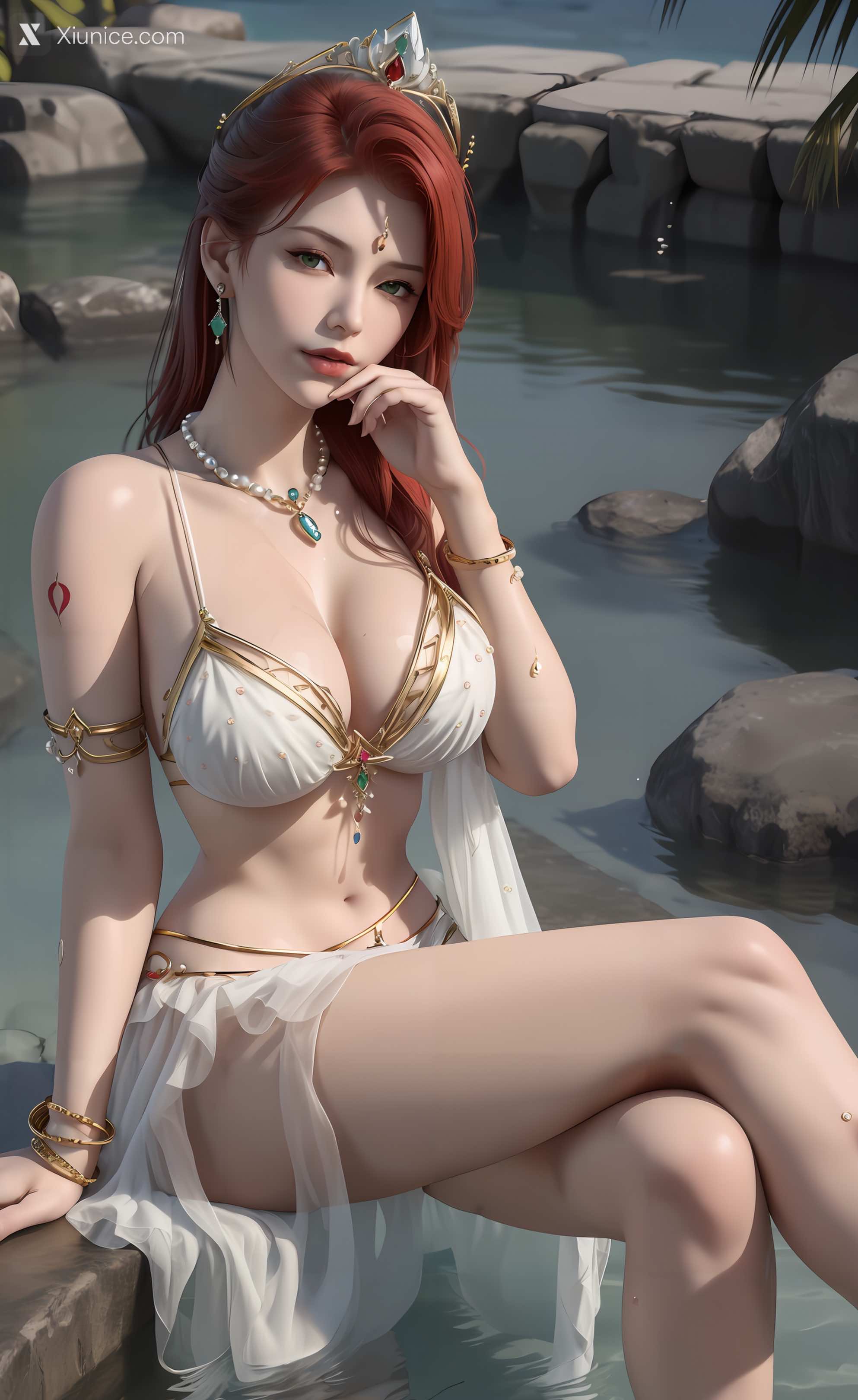 AI Girl Xiunice.com 沧元图 柳七月 孟仙姑 孟仙姑 内衣 73
