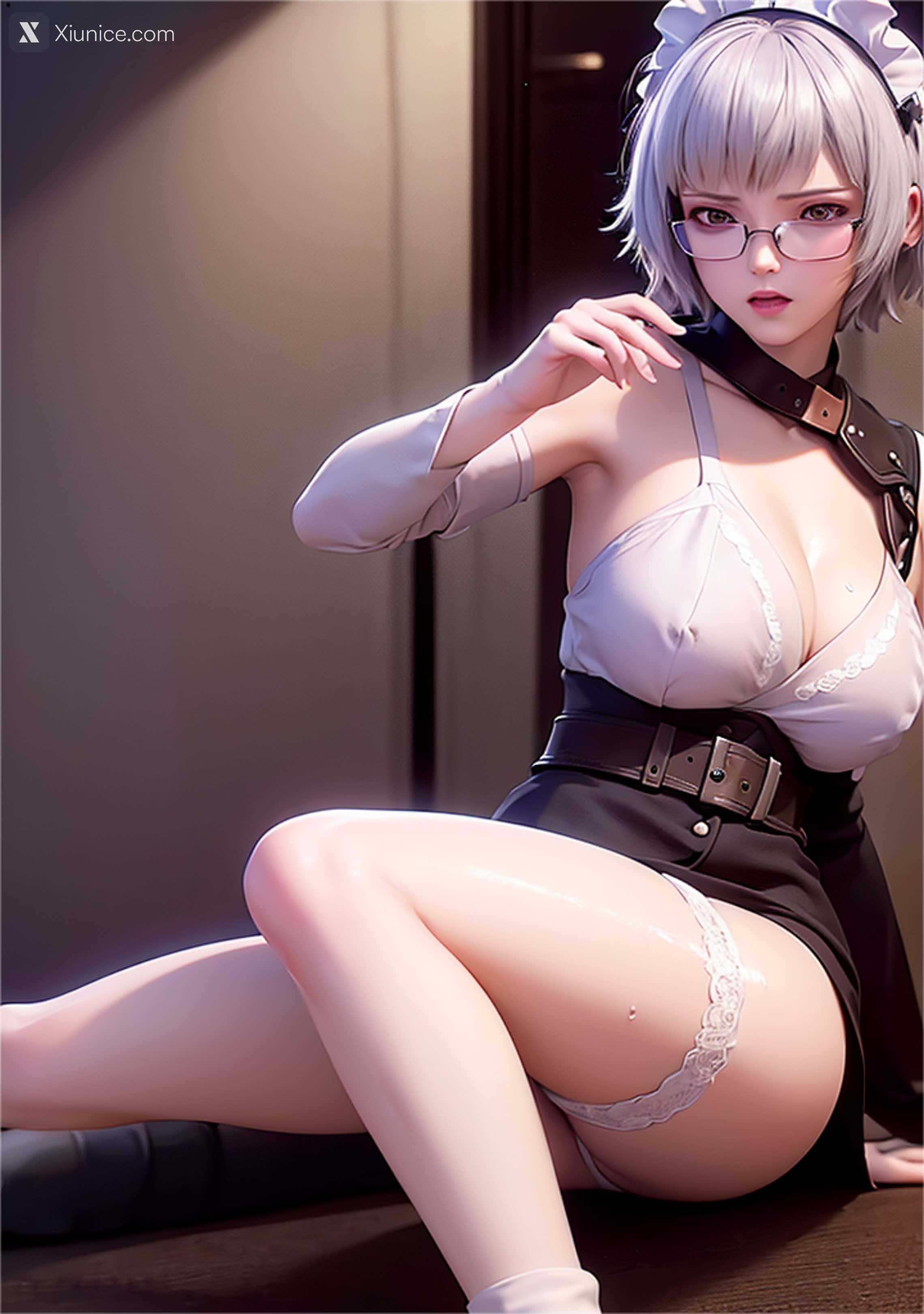 AI Girl Xiunice.com 灵笼 白月魁 荷光者 镜南 白月魁 13