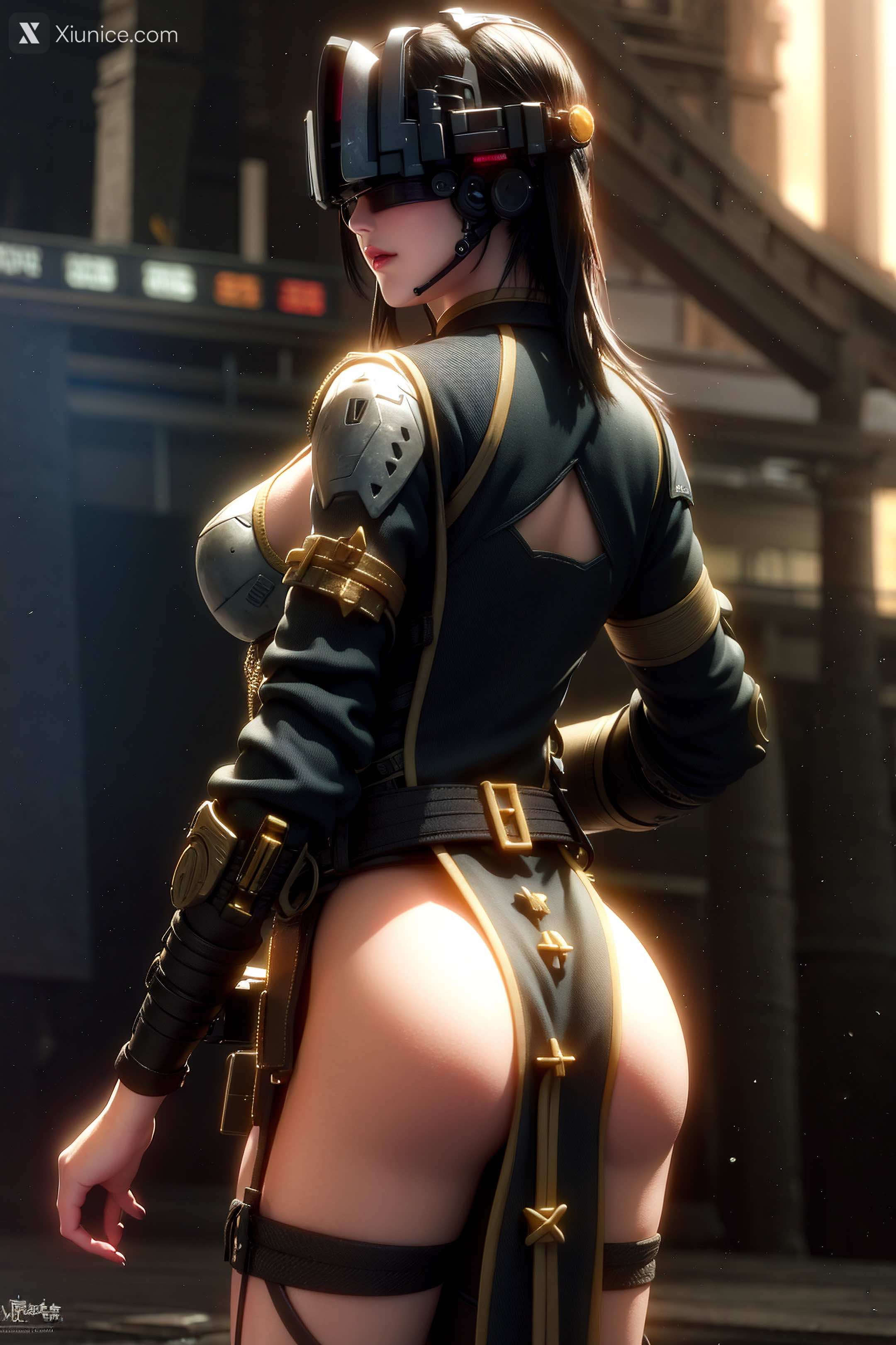 AI Girl Xiunice.com 灵笼 白月魁 荷光者 镜南 荷光者 1 16