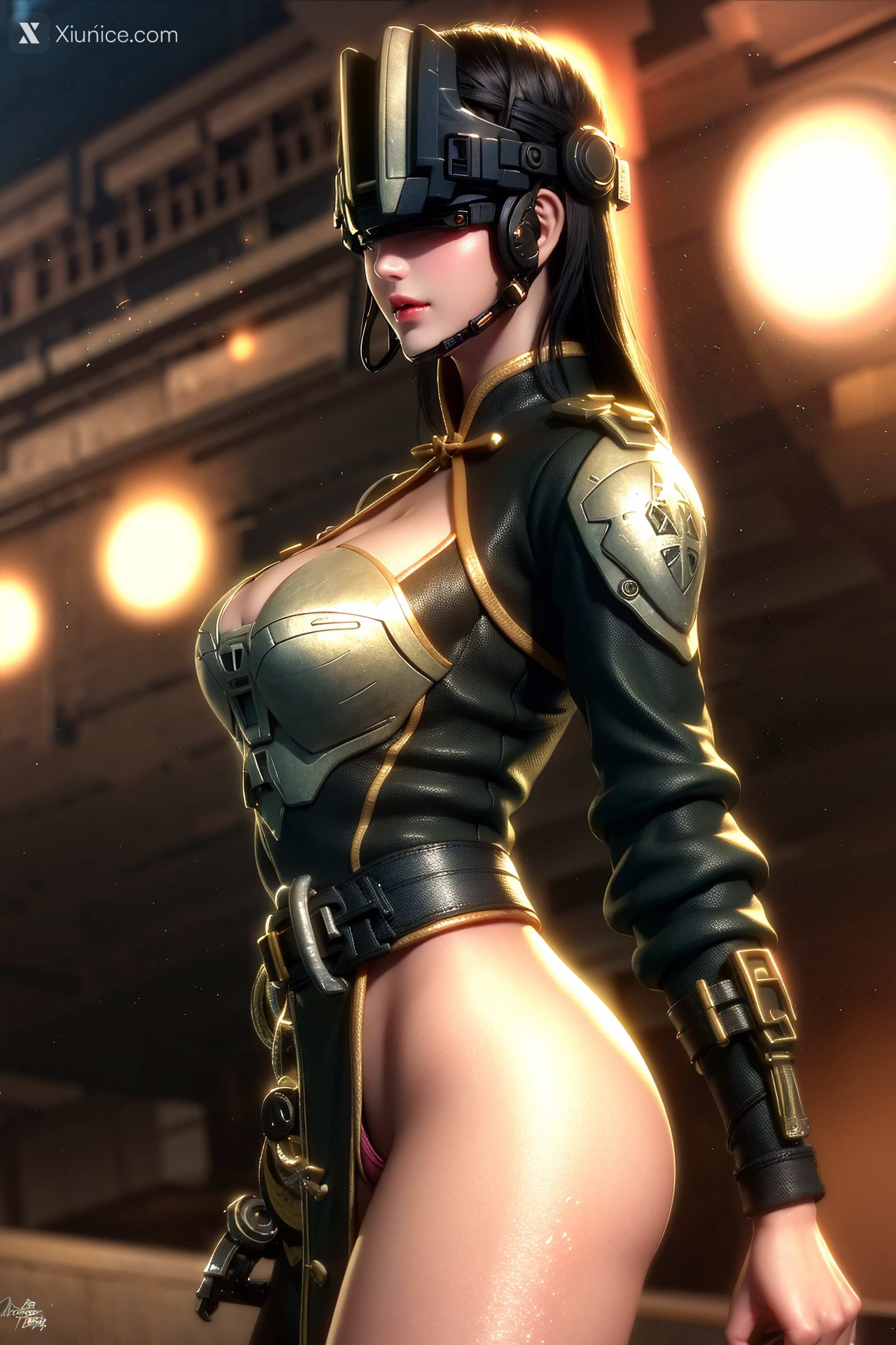 AI Girl Xiunice.com 灵笼 白月魁 荷光者 镜南 荷光者 1 19