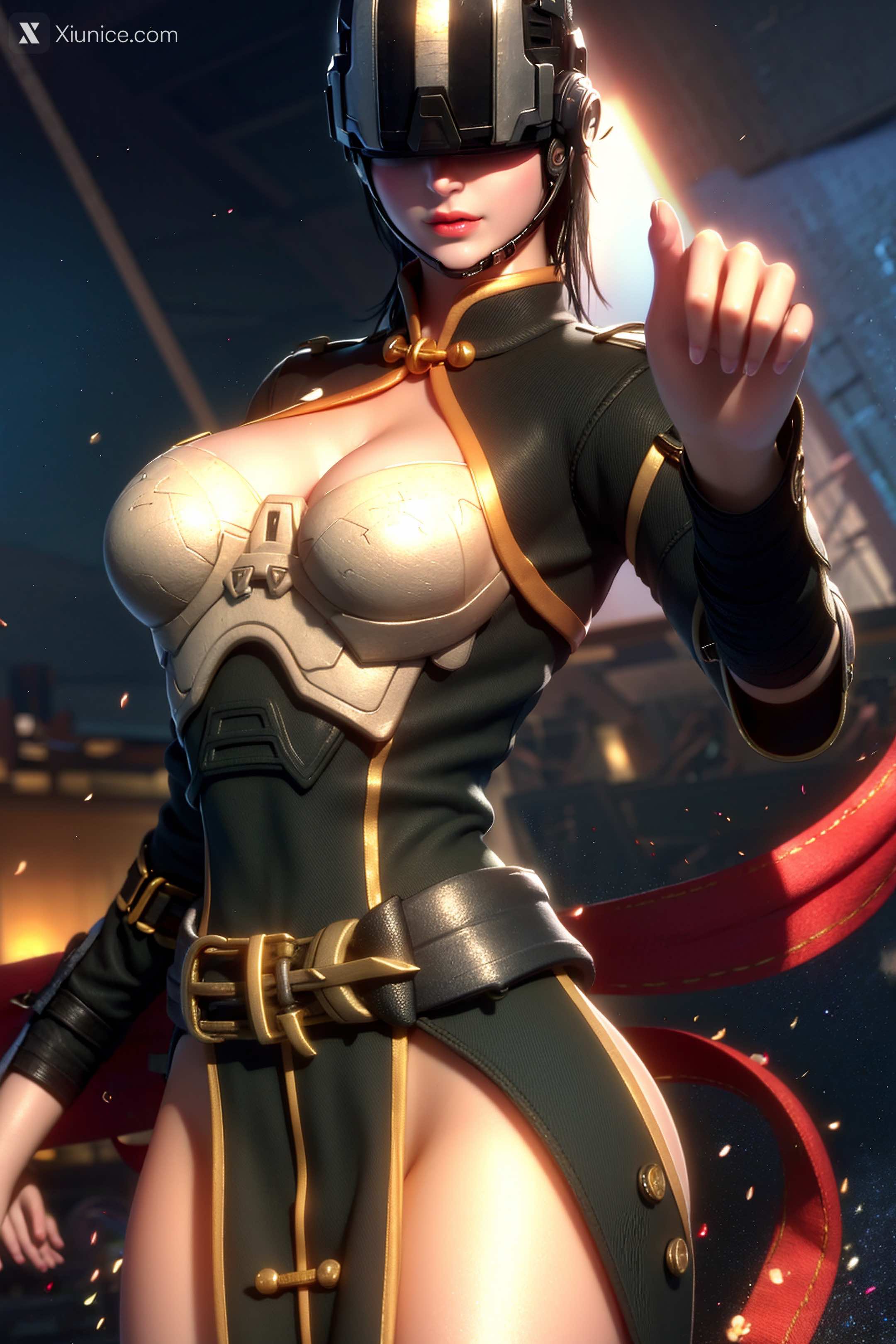 AI Girl Xiunice.com 灵笼 白月魁 荷光者 镜南 荷光者 1 22
