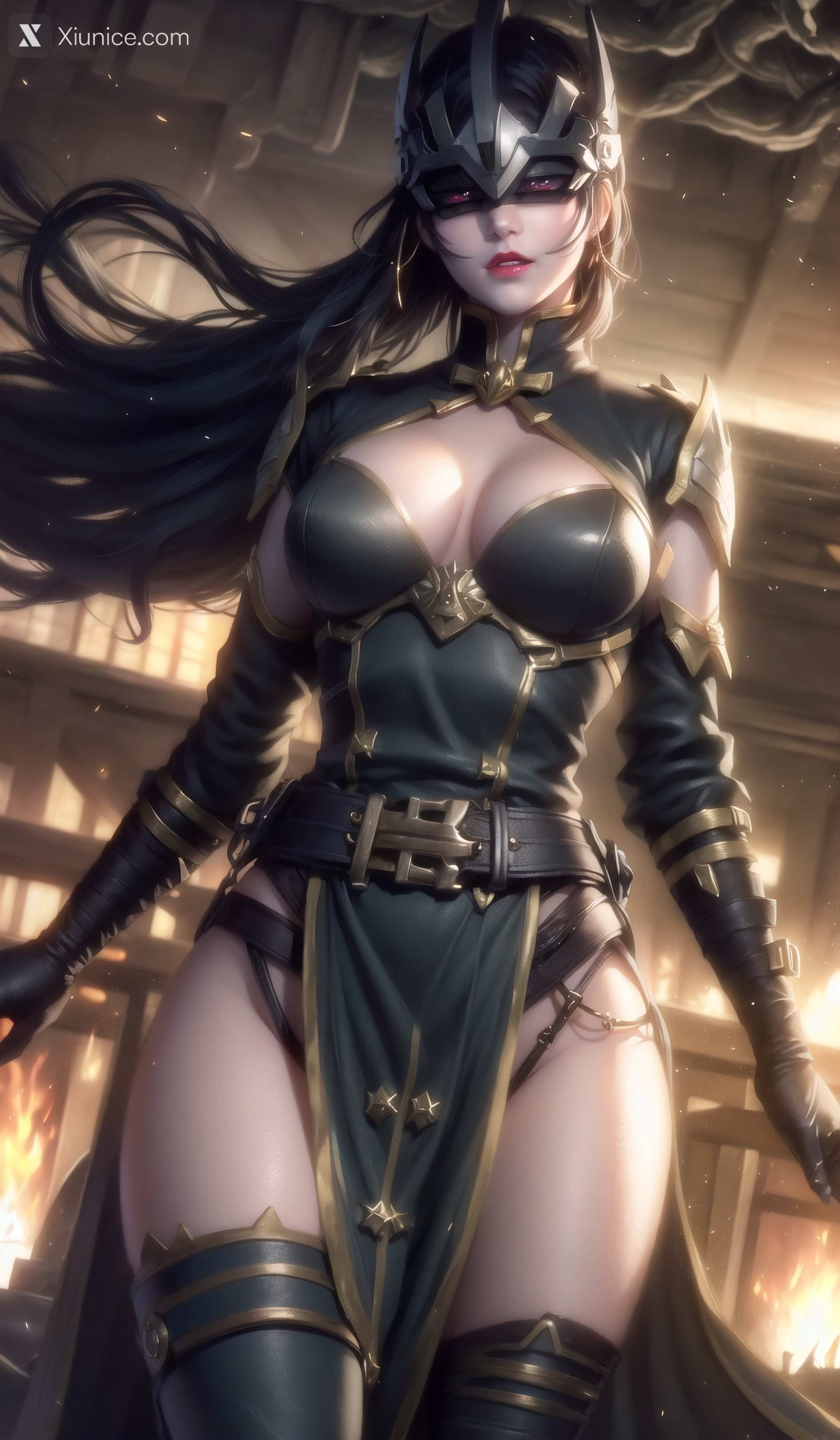 AI Girl Xiunice.com 灵笼 白月魁 荷光者 镜南 荷光者 1 28