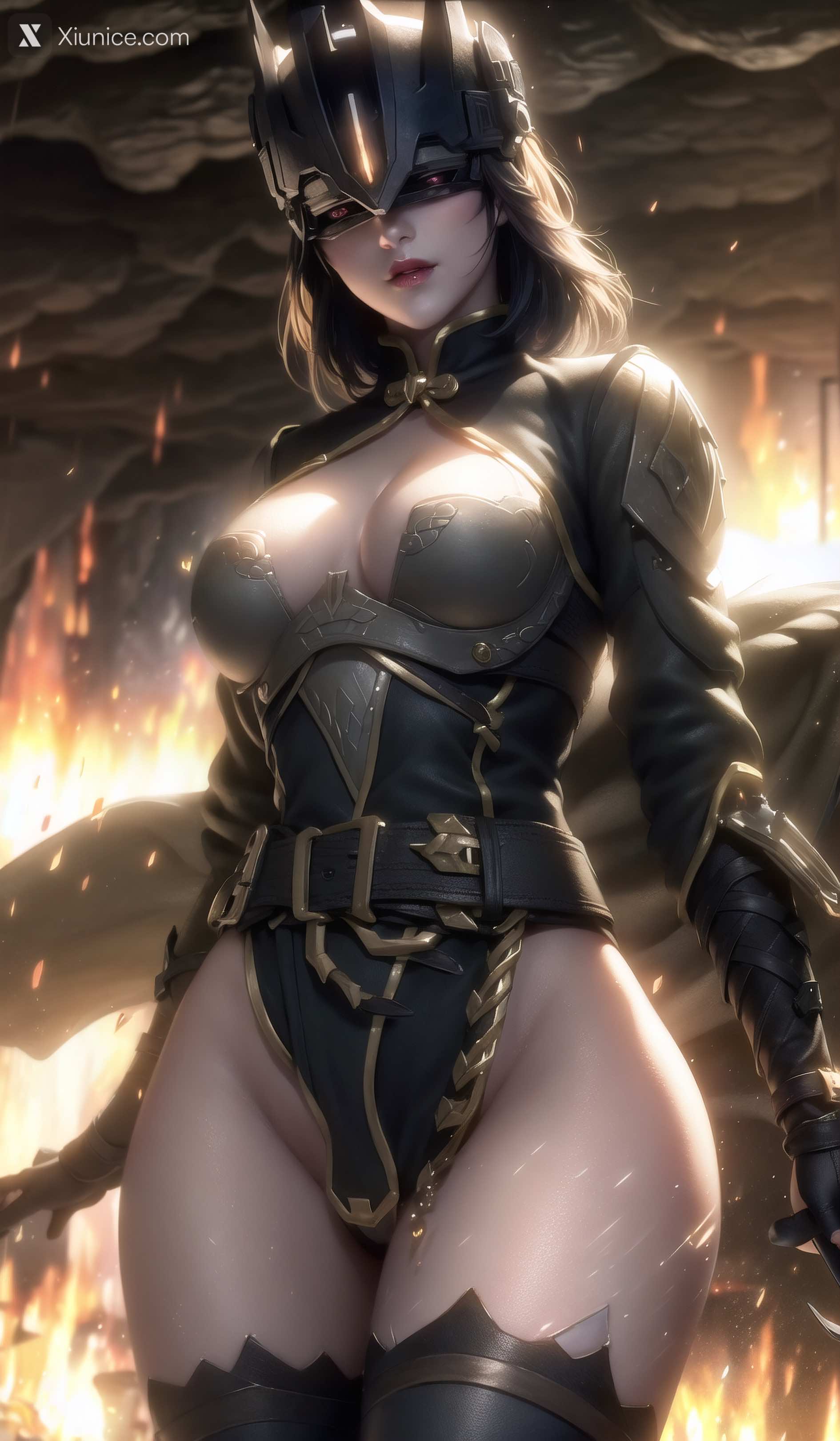 AI Girl Xiunice.com 灵笼 白月魁 荷光者 镜南 荷光者 1 29