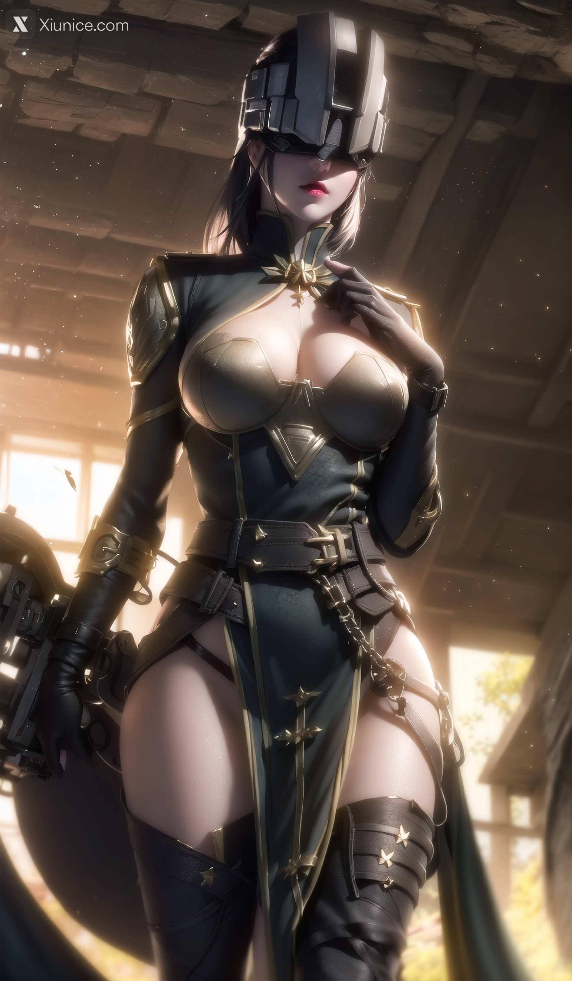 AI Girl Xiunice.com 灵笼 白月魁 荷光者 镜南 荷光者 2 14