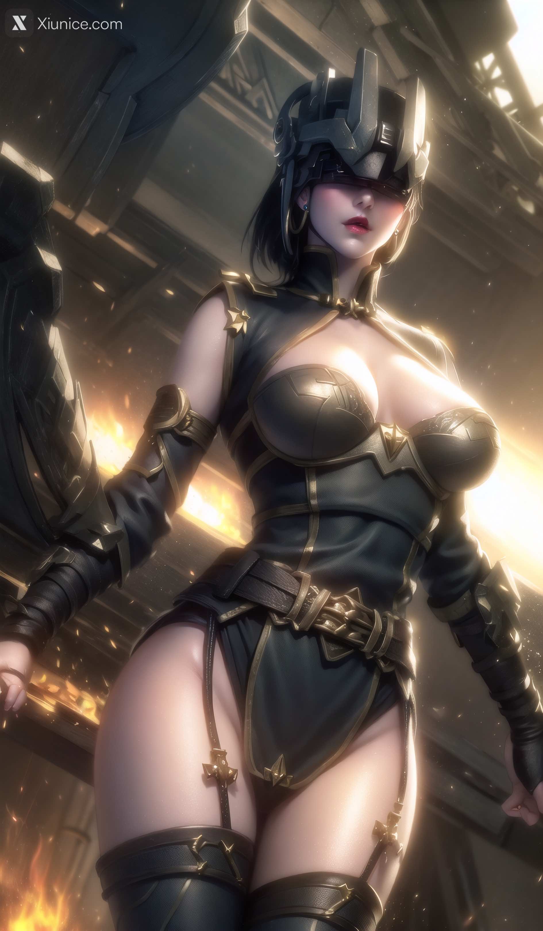 AI Girl Xiunice.com 灵笼 白月魁 荷光者 镜南 荷光者 2 19