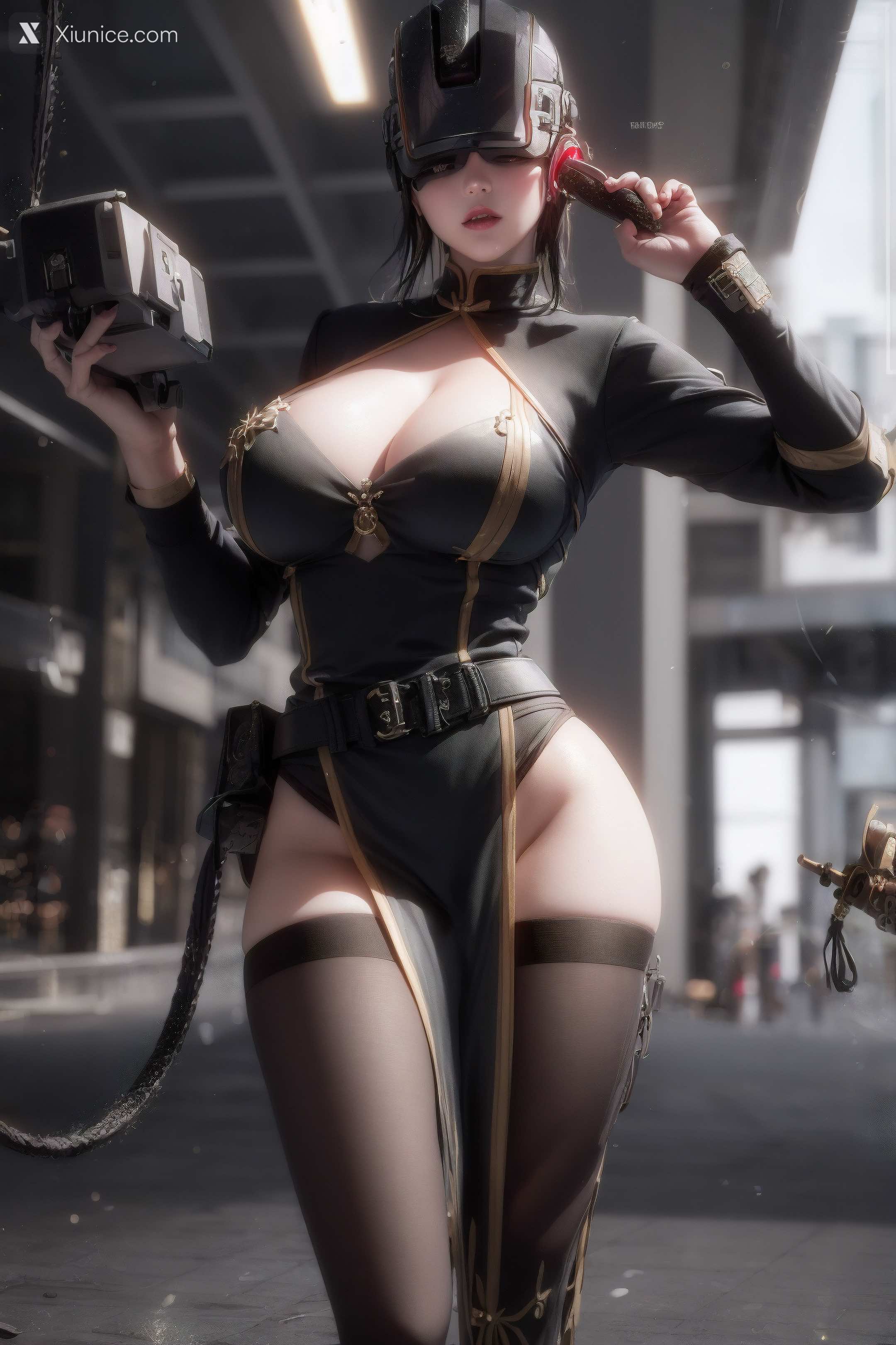 AI Girl Xiunice.com 灵笼 白月魁 荷光者 镜南 荷光者 2 24