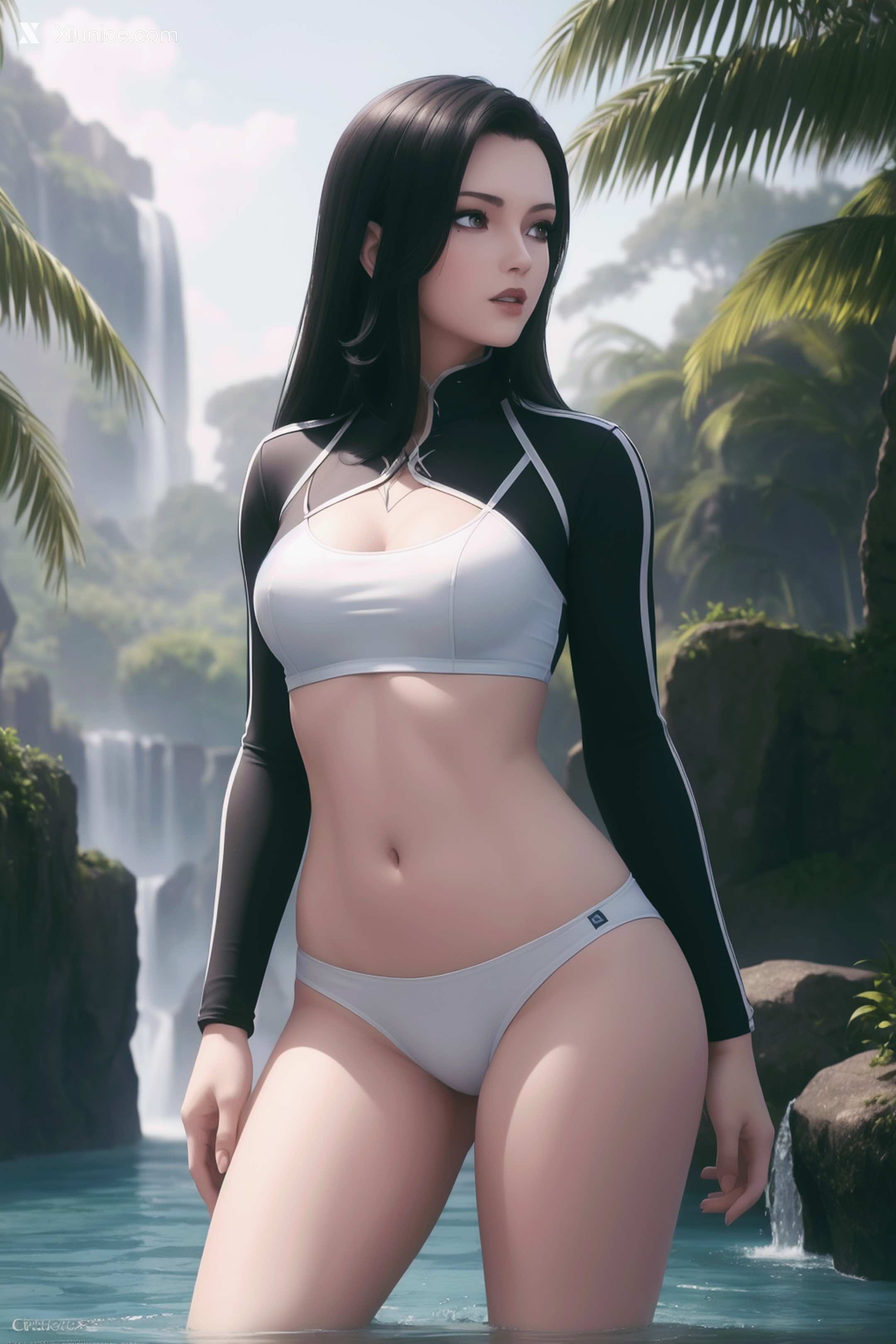 AI Girl Xiunice.com 灵笼 白月魁 荷光者 镜南 镜南 1 1