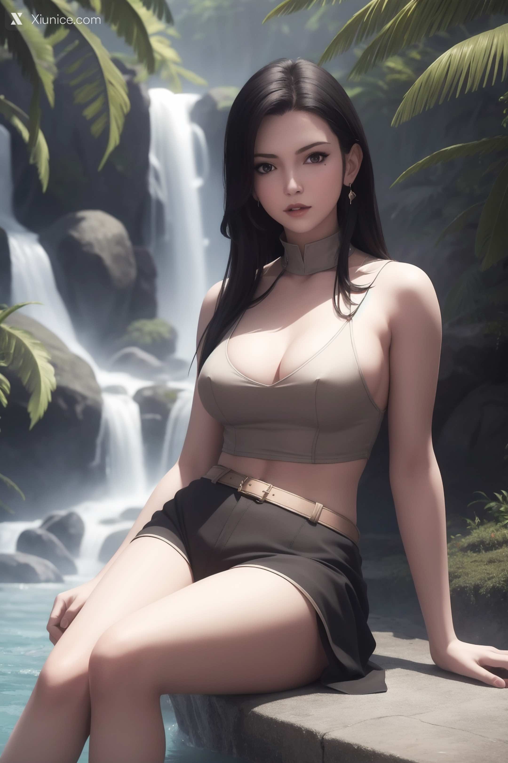 AI Girl Xiunice.com 灵笼 白月魁 荷光者 镜南 镜南 1 10