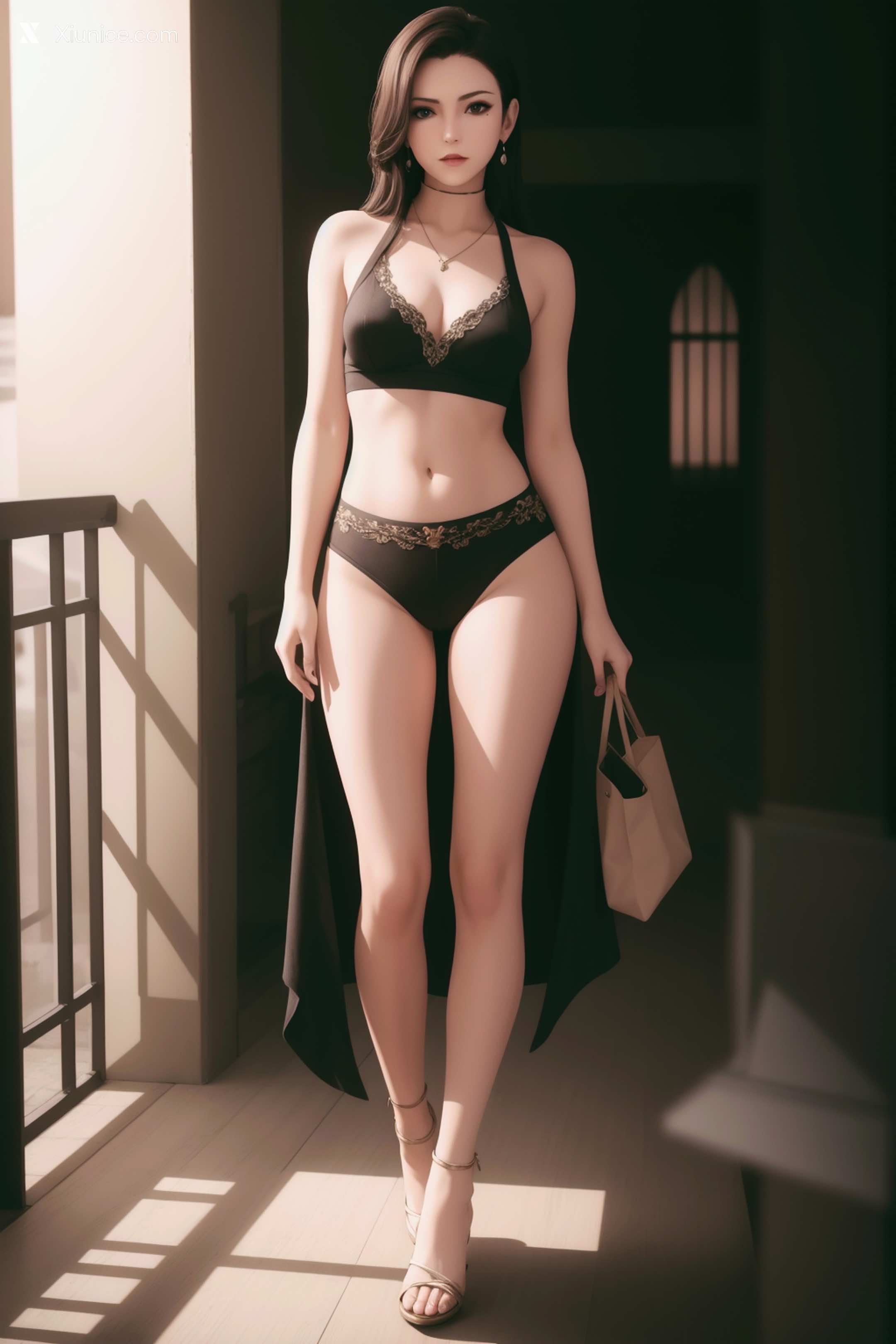 AI Girl Xiunice.com 灵笼 白月魁 荷光者 镜南 镜南 1 14