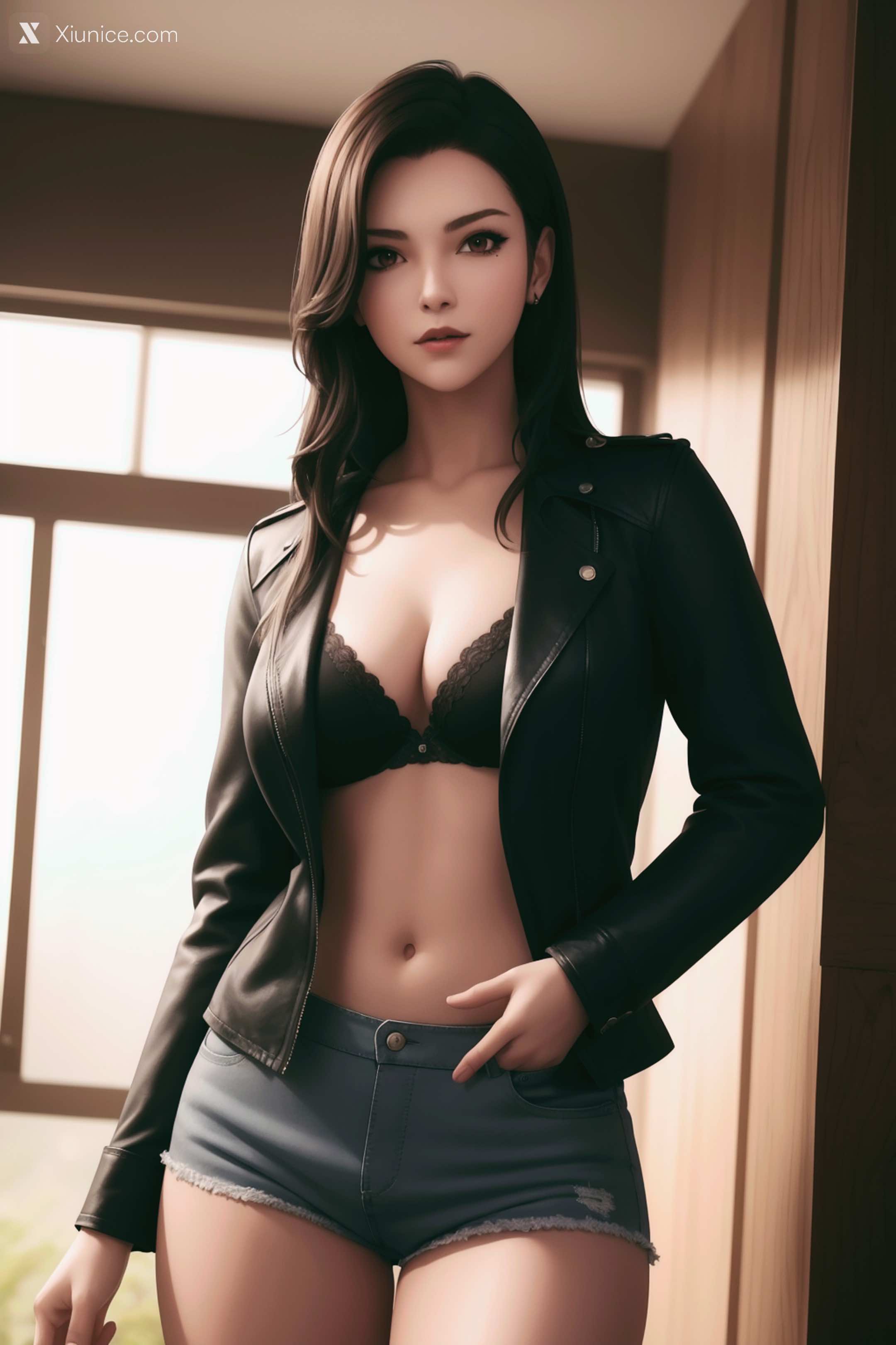 AI Girl Xiunice.com 灵笼 白月魁 荷光者 镜南 镜南 1 15