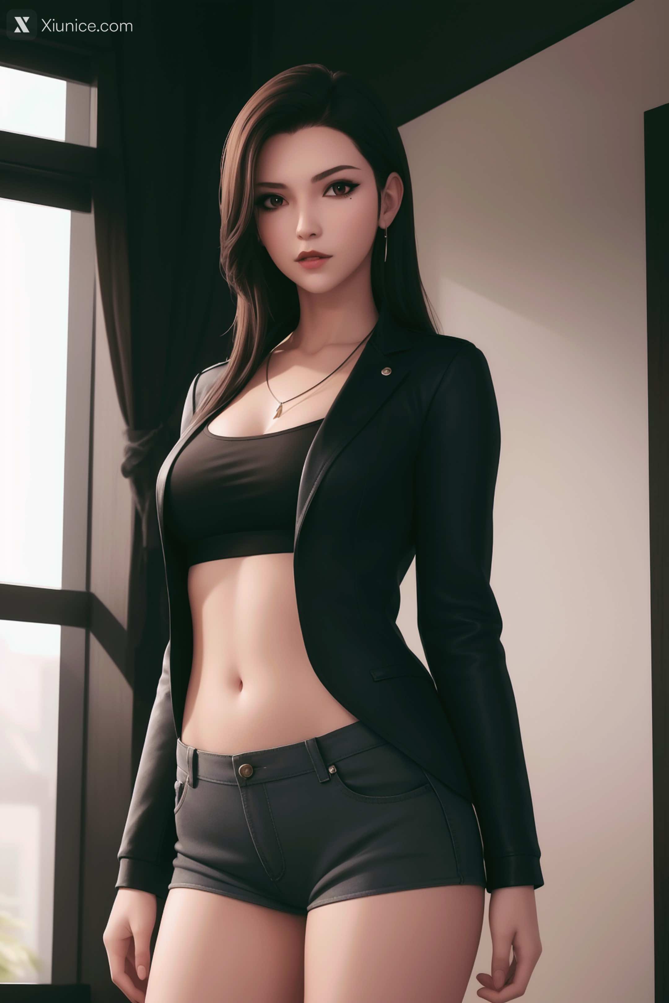 AI Girl Xiunice.com 灵笼 白月魁 荷光者 镜南 镜南 1 17
