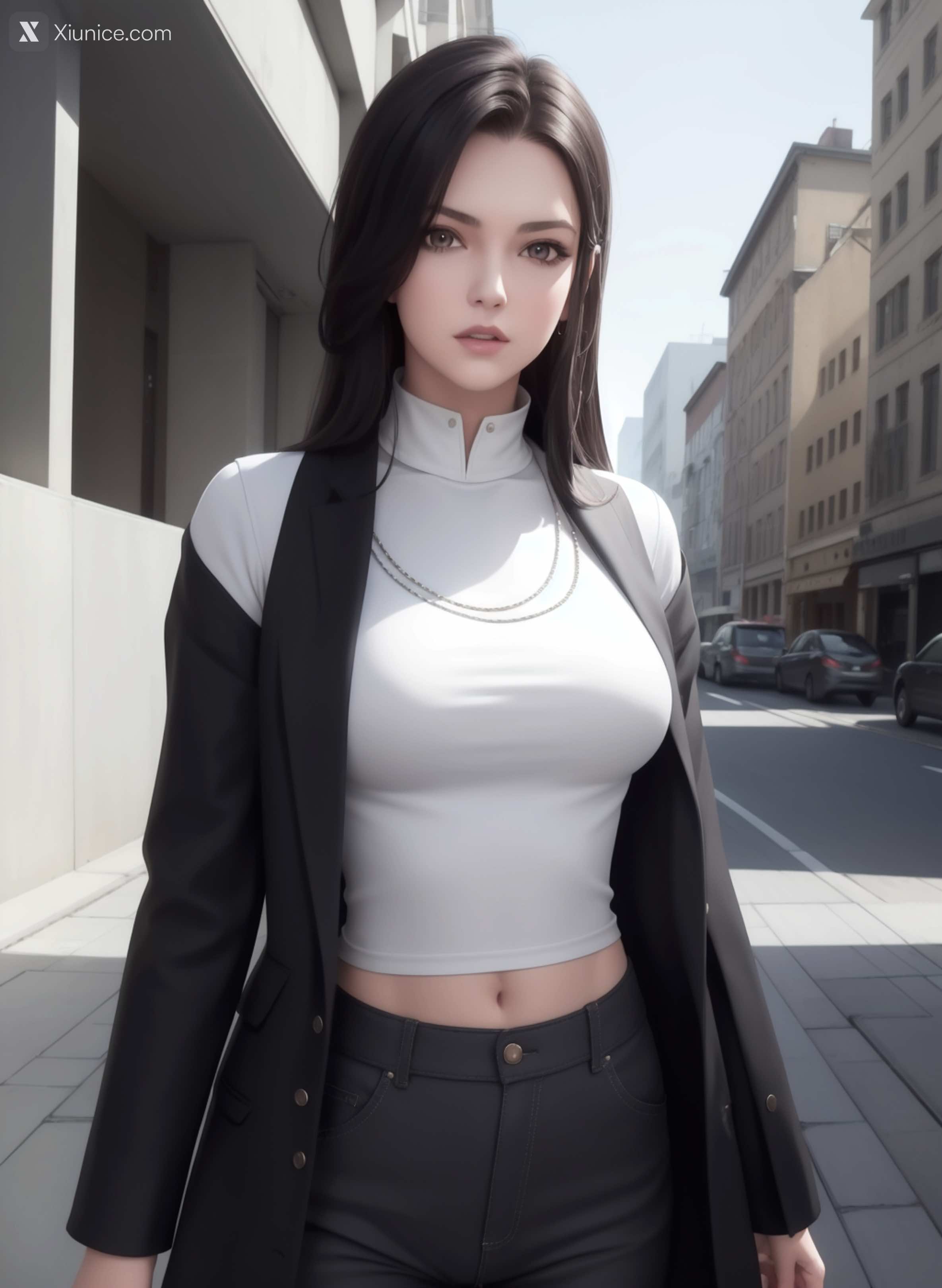 AI Girl Xiunice.com 灵笼 白月魁 荷光者 镜南 镜南 1 24