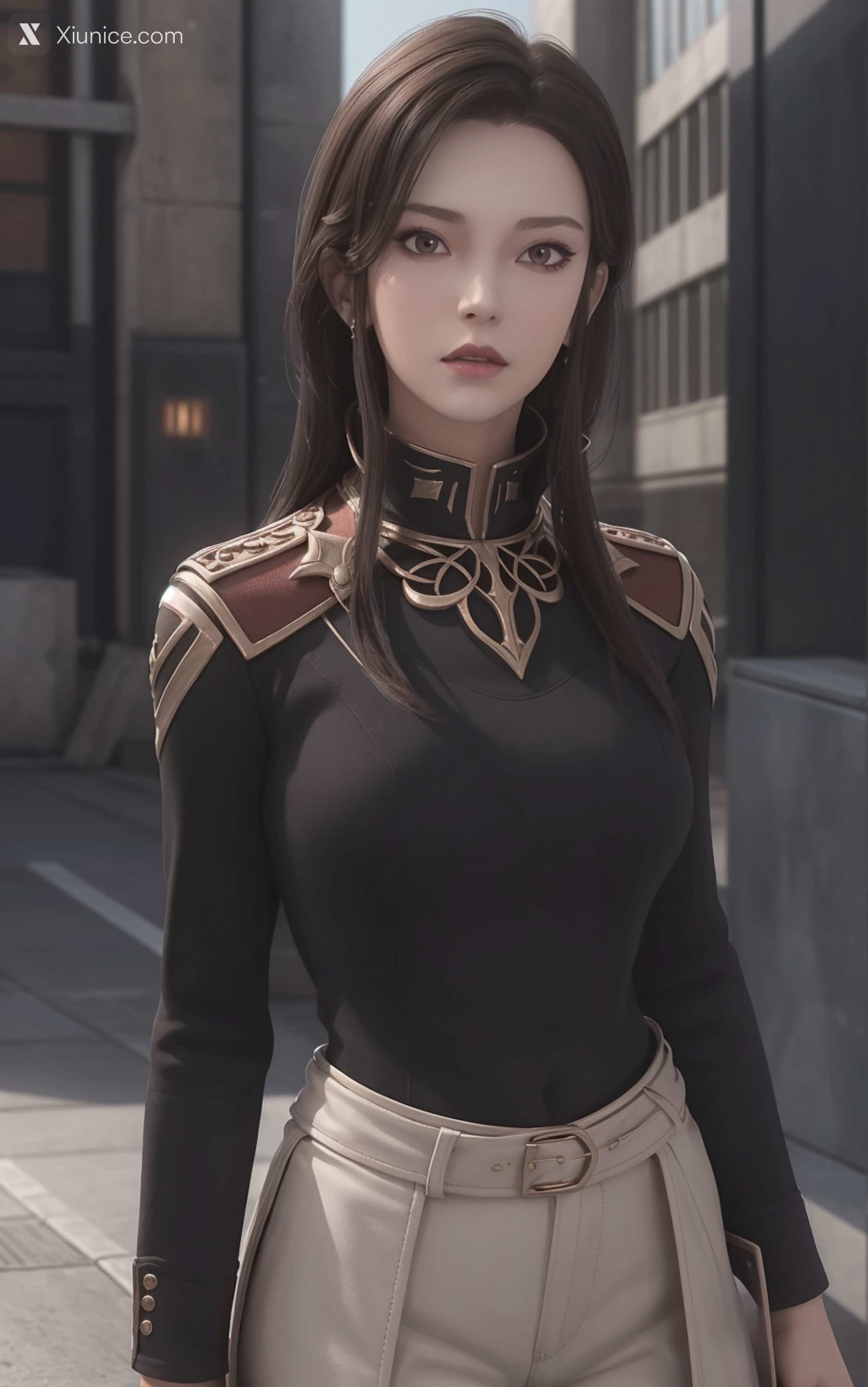 AI Girl Xiunice.com 灵笼 白月魁 荷光者 镜南 镜南 1 30