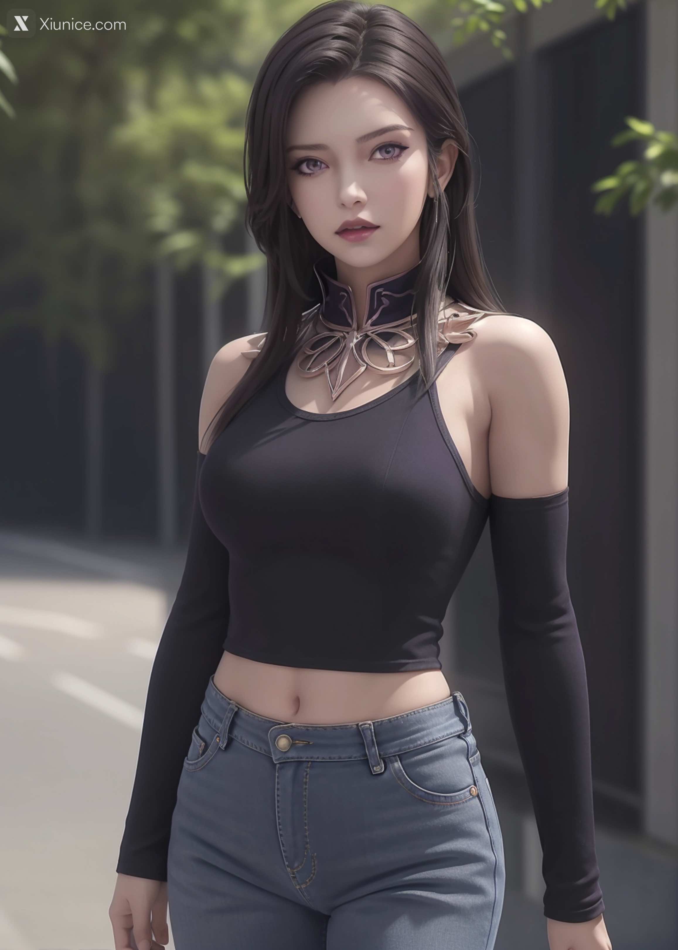 AI Girl Xiunice.com 灵笼 白月魁 荷光者 镜南 镜南 1 31