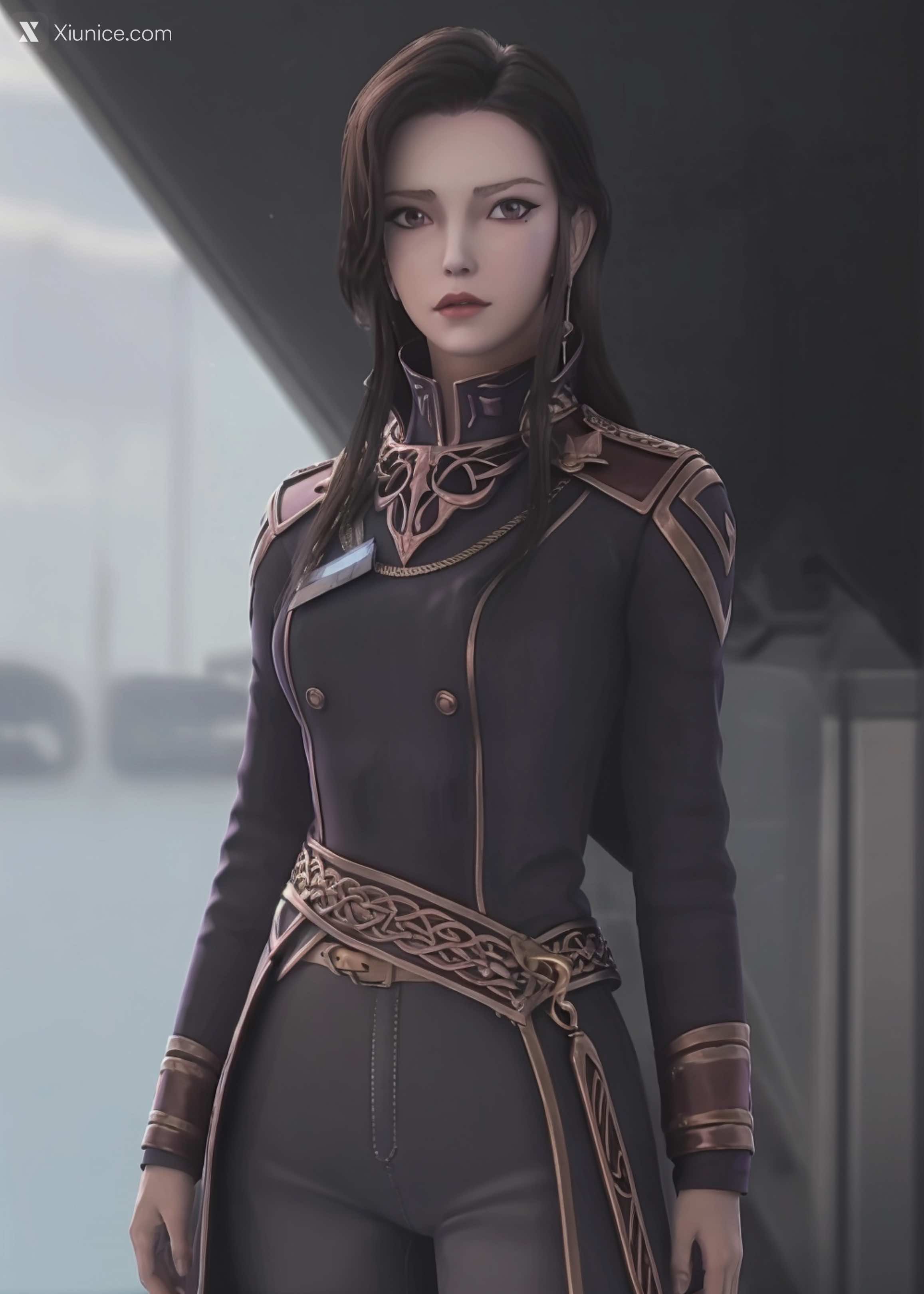 AI Girl Xiunice.com 灵笼 白月魁 荷光者 镜南 镜南 1 37