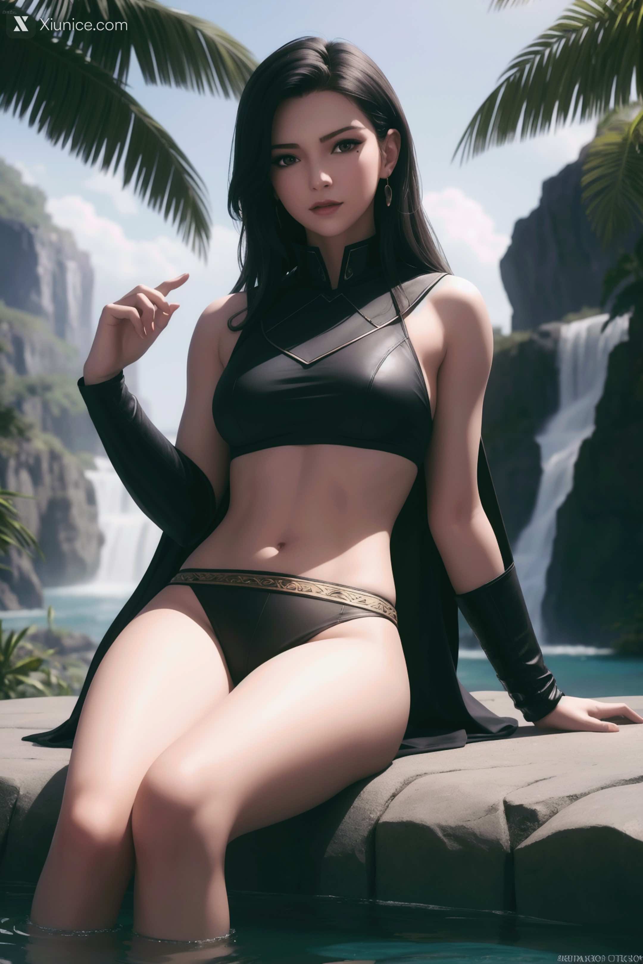 AI Girl Xiunice.com 灵笼 白月魁 荷光者 镜南 镜南 1 4