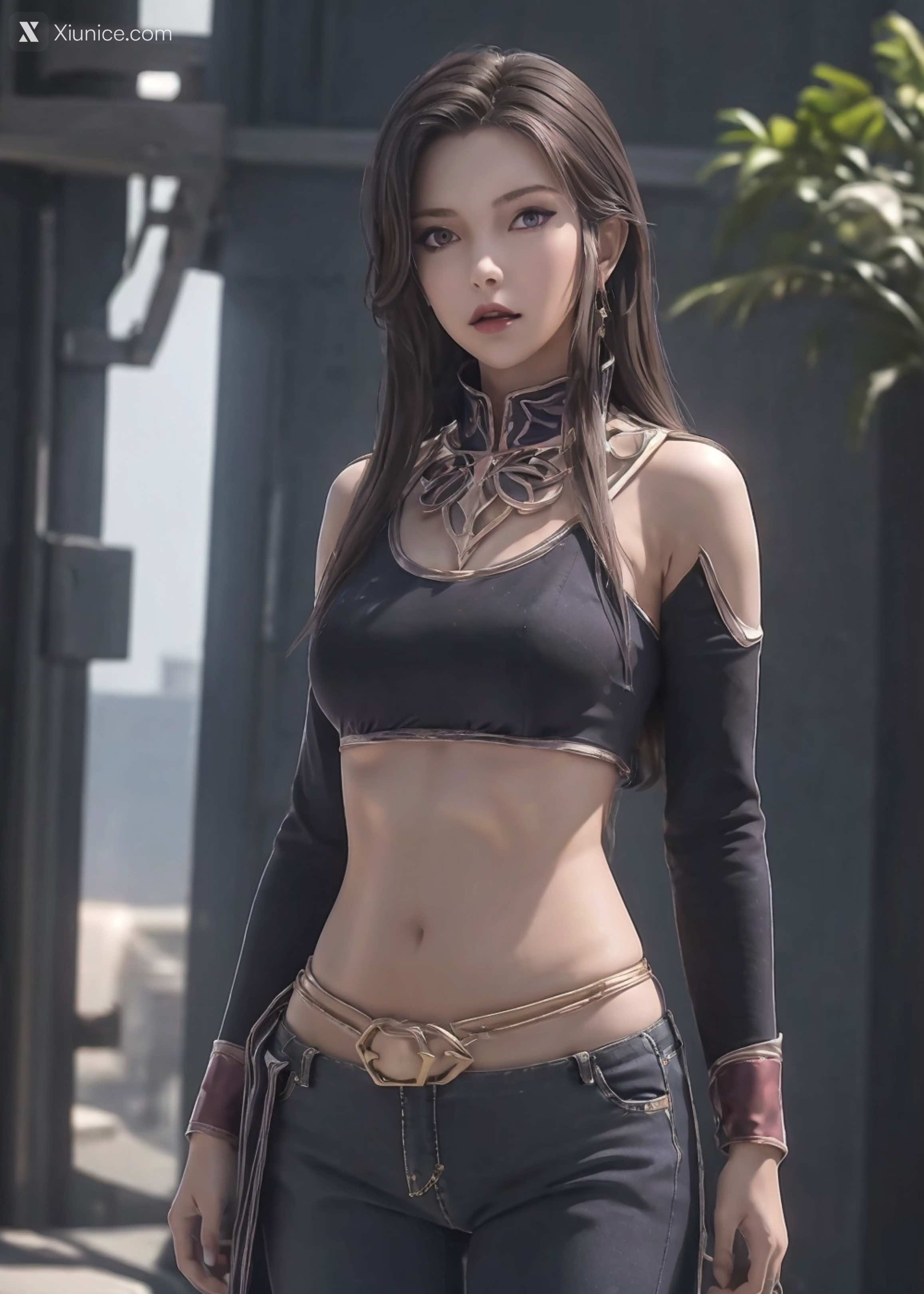 AI Girl Xiunice.com 灵笼 白月魁 荷光者 镜南 镜南 1 42