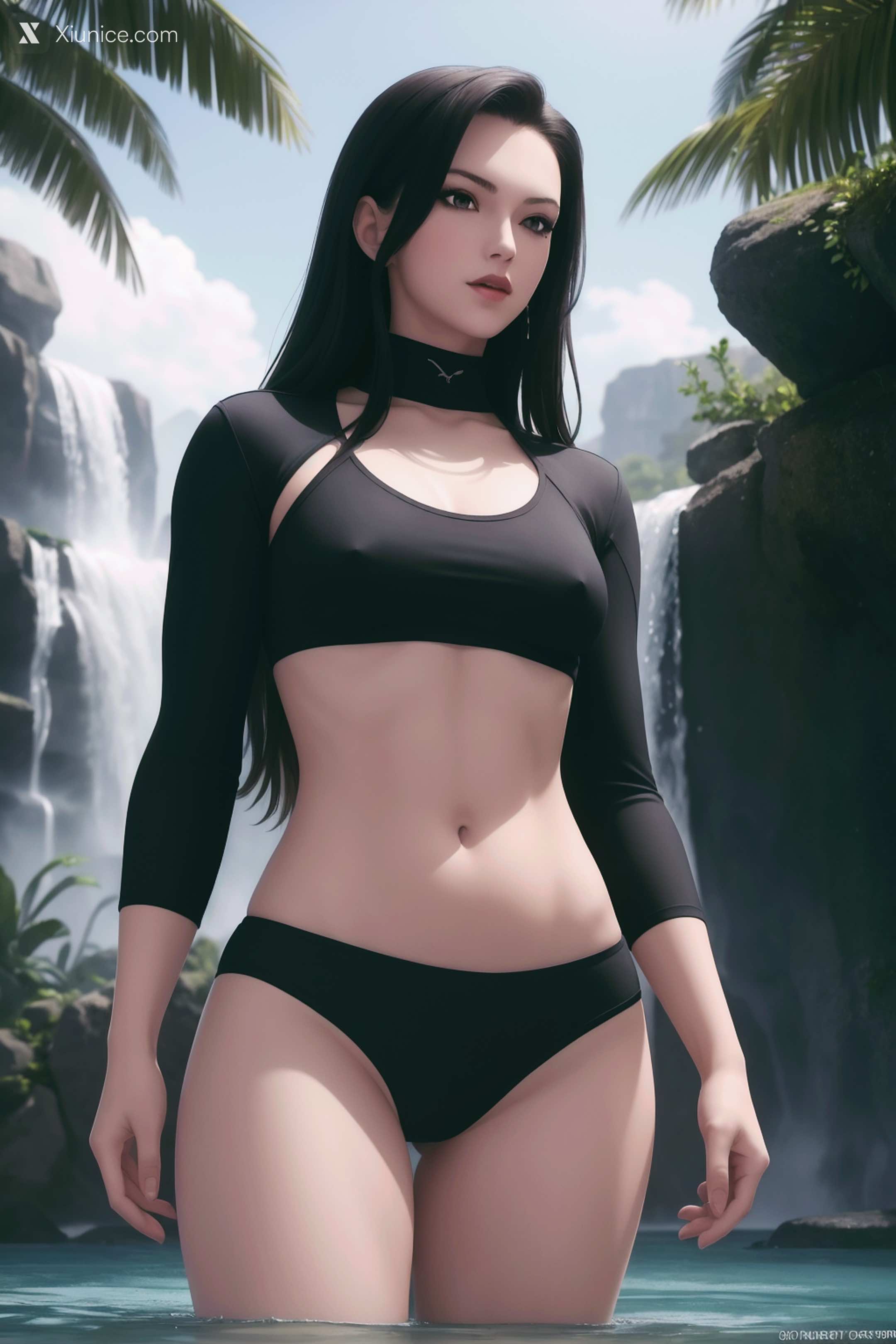 AI Girl Xiunice.com 灵笼 白月魁 荷光者 镜南 镜南 1 47