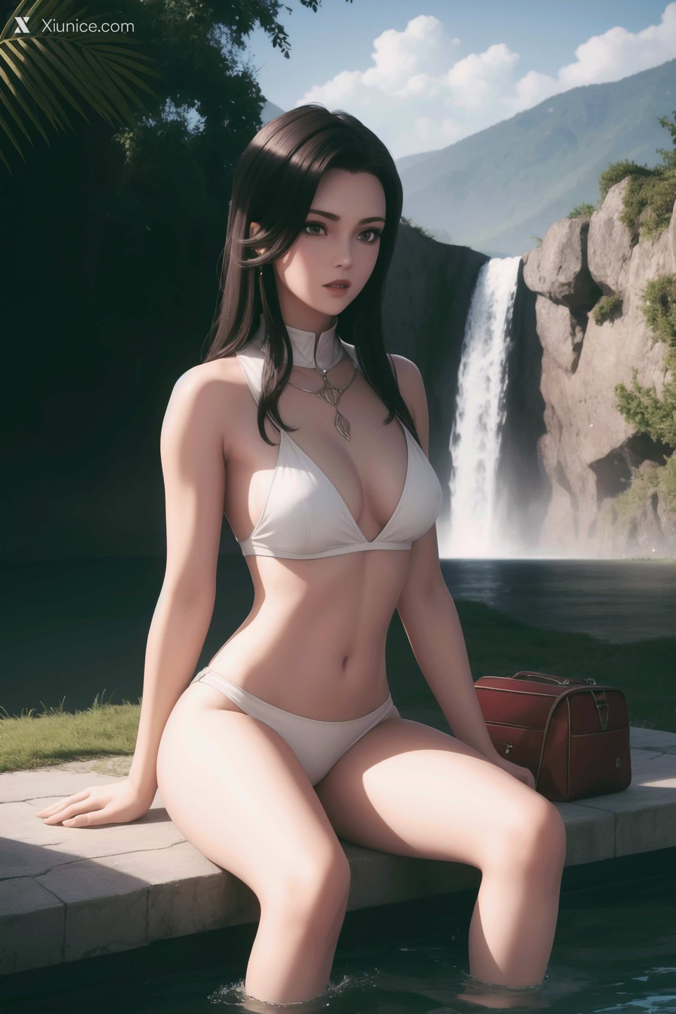 AI Girl Xiunice.com 灵笼 白月魁 荷光者 镜南 镜南 1 5