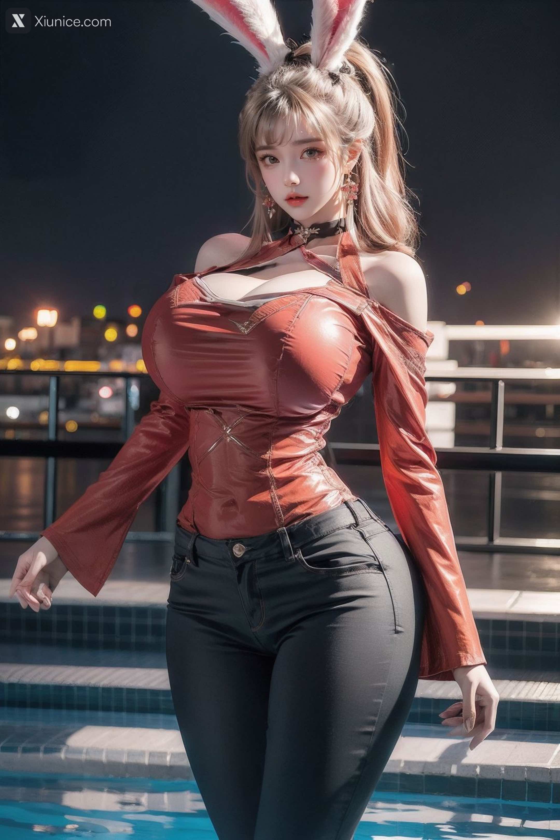 AI Girl Xiunice.com 王者荣耀 公孙离 精美 12