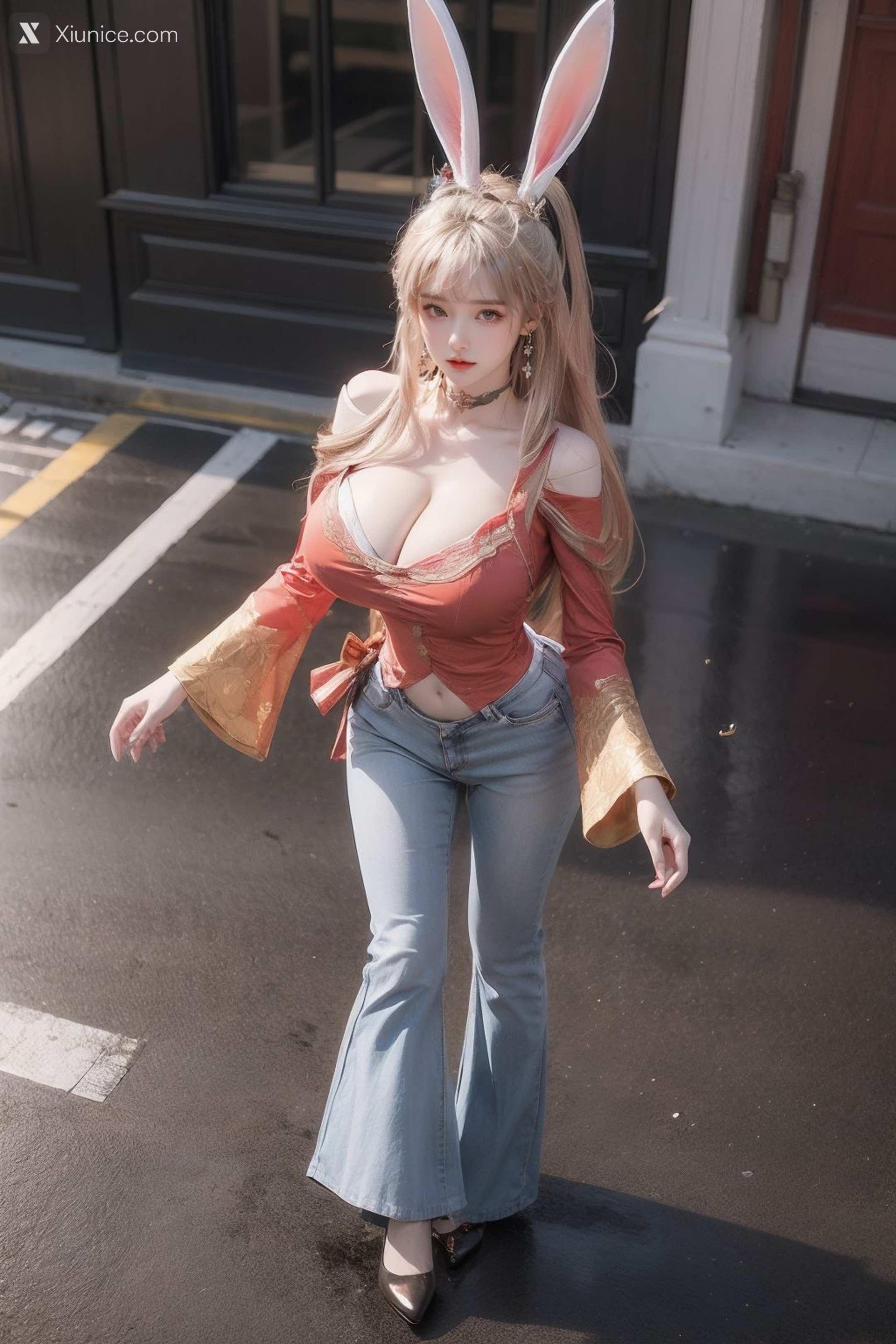 AI Girl Xiunice.com 王者荣耀 公孙离 精美 22