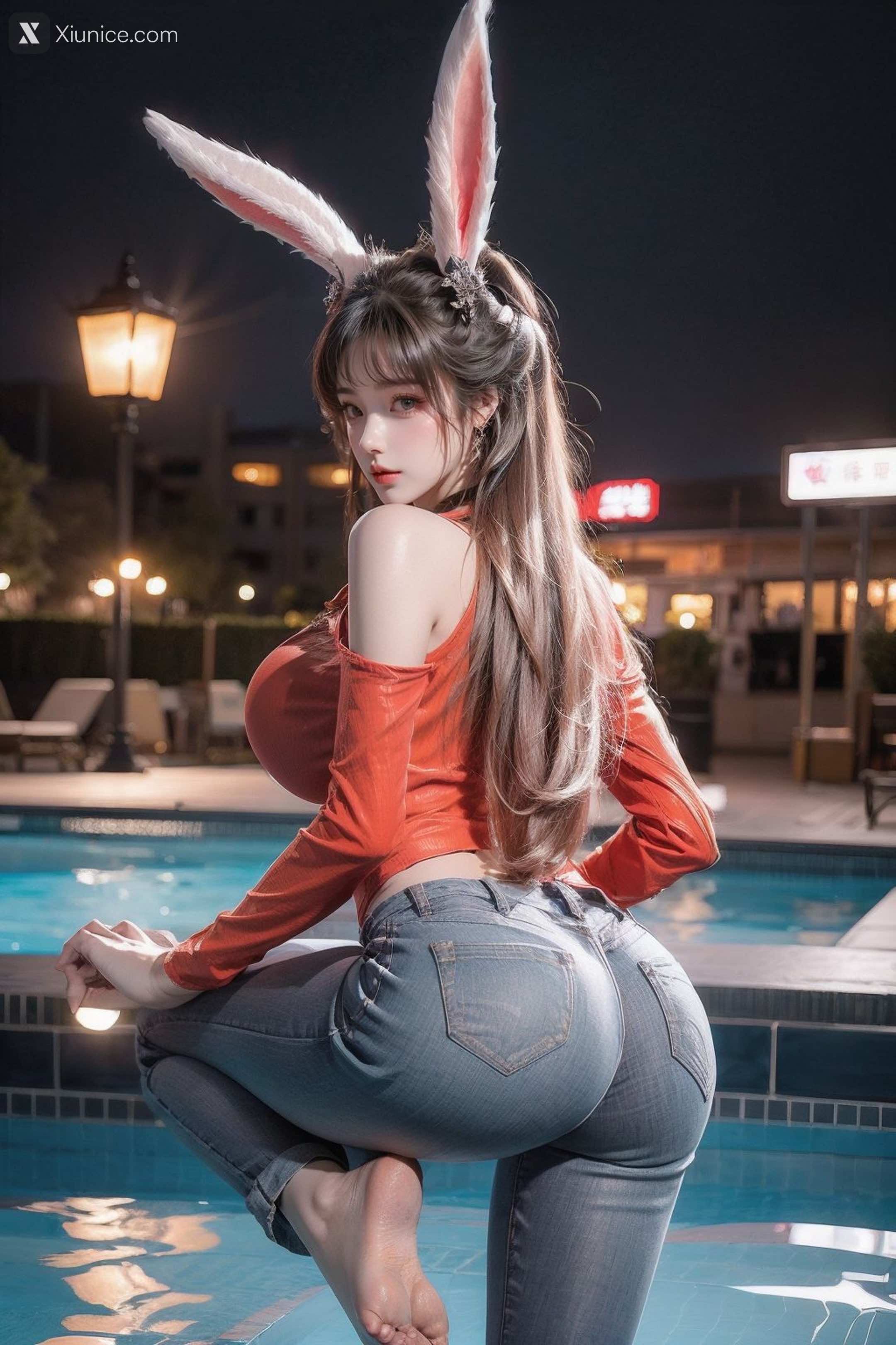 AI Girl Xiunice.com 王者荣耀 公孙离 精美 29