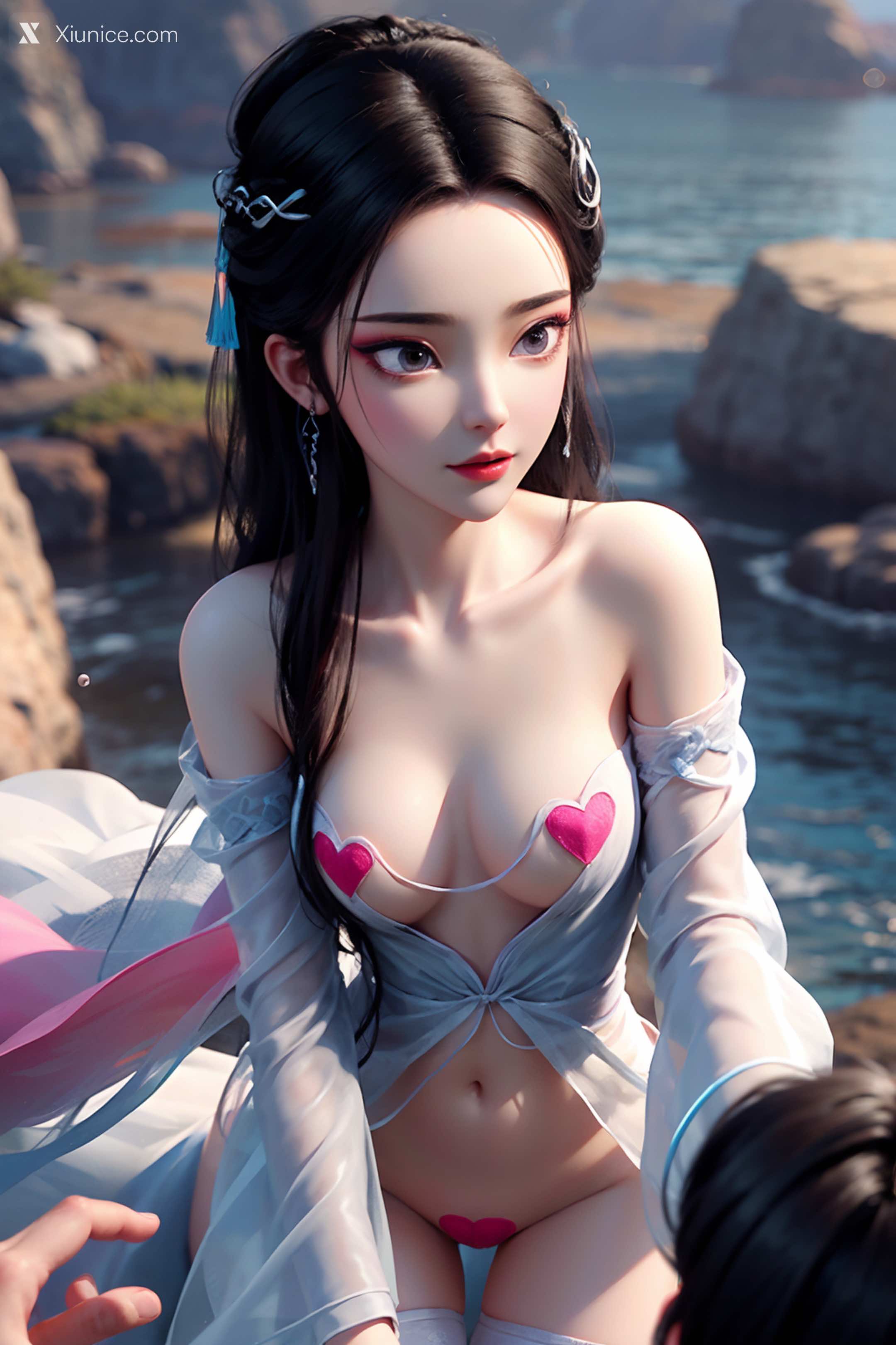 AI Girl Xiunice.com 白蛇缘起 小白 小白 薄纱 EP.1 26