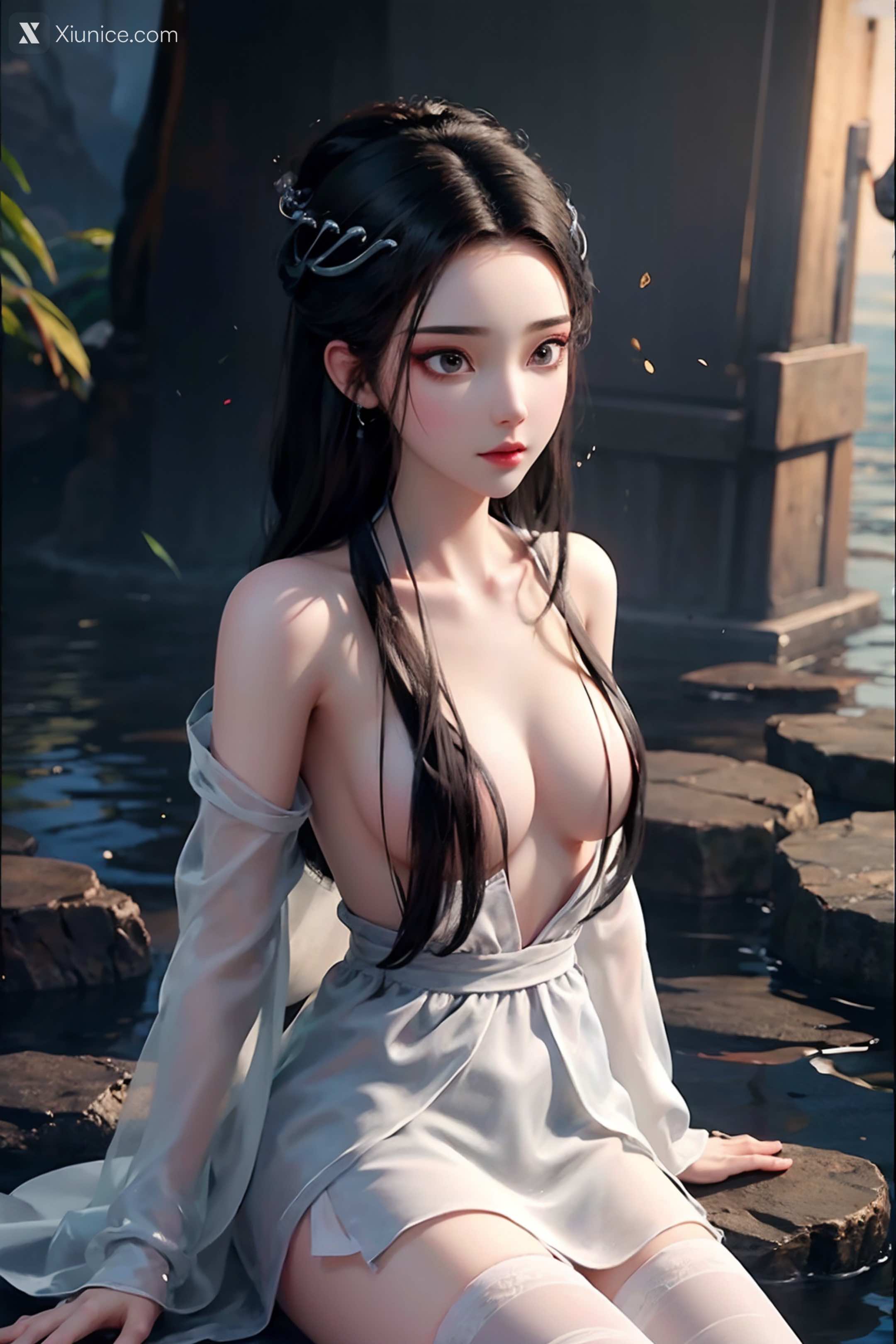 AI Girl Xiunice.com 白蛇缘起 小白 小白 薄纱 EP.2 120