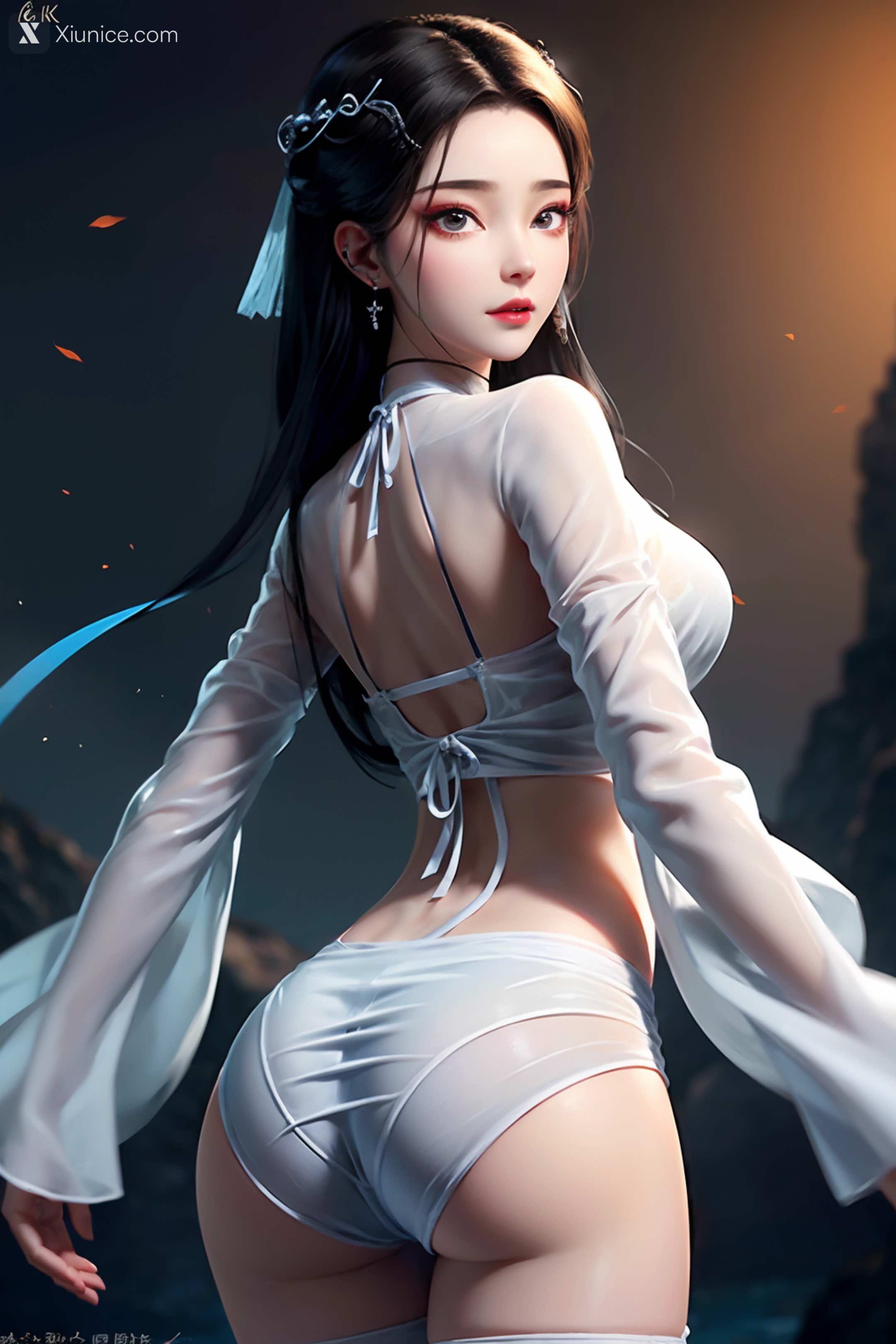 AI Girl Xiunice.com 白蛇缘起 小白 小白 薄纱 EP.2 150