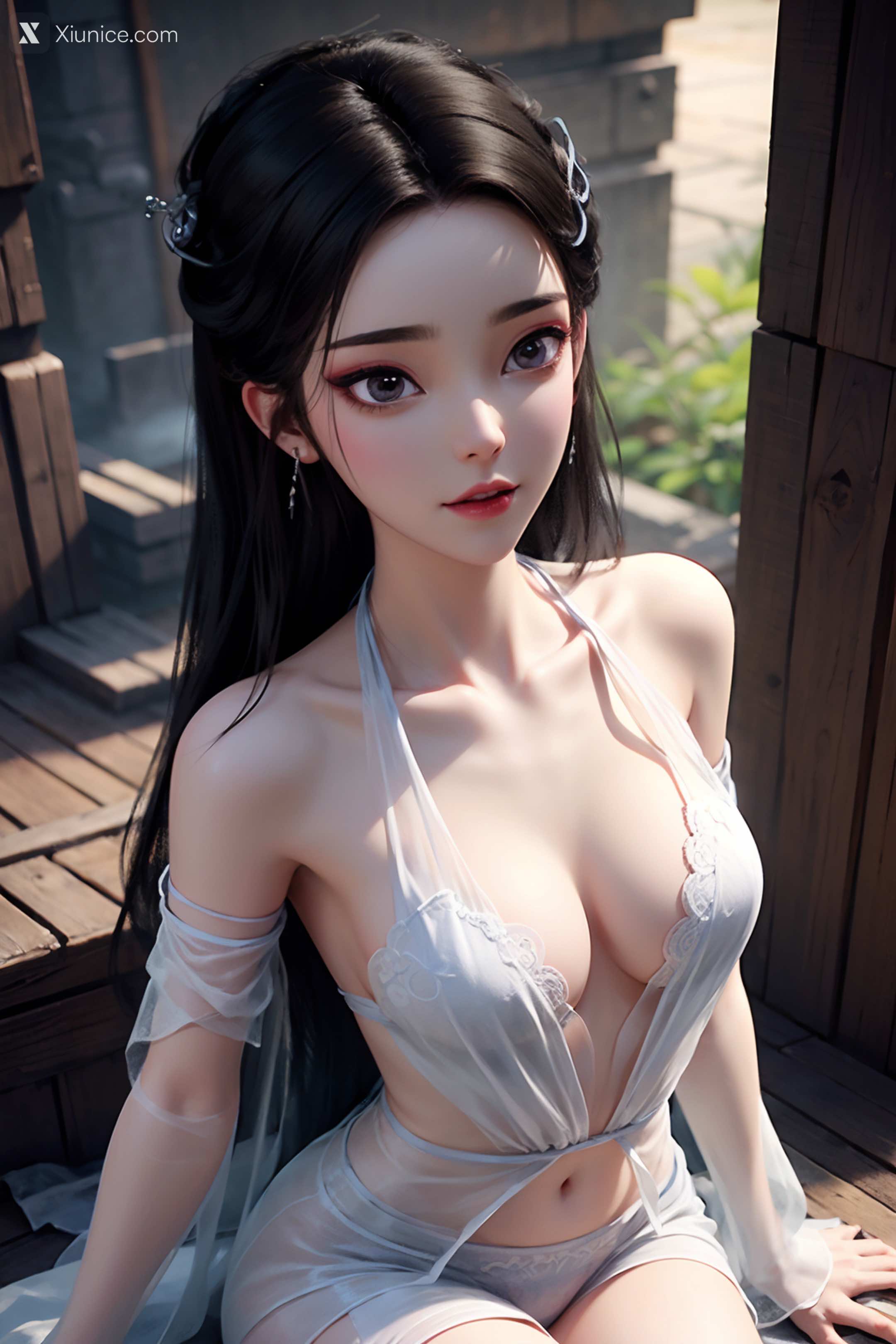 AI Girl Xiunice.com 白蛇缘起 小白 小白 薄纱 EP.2 71