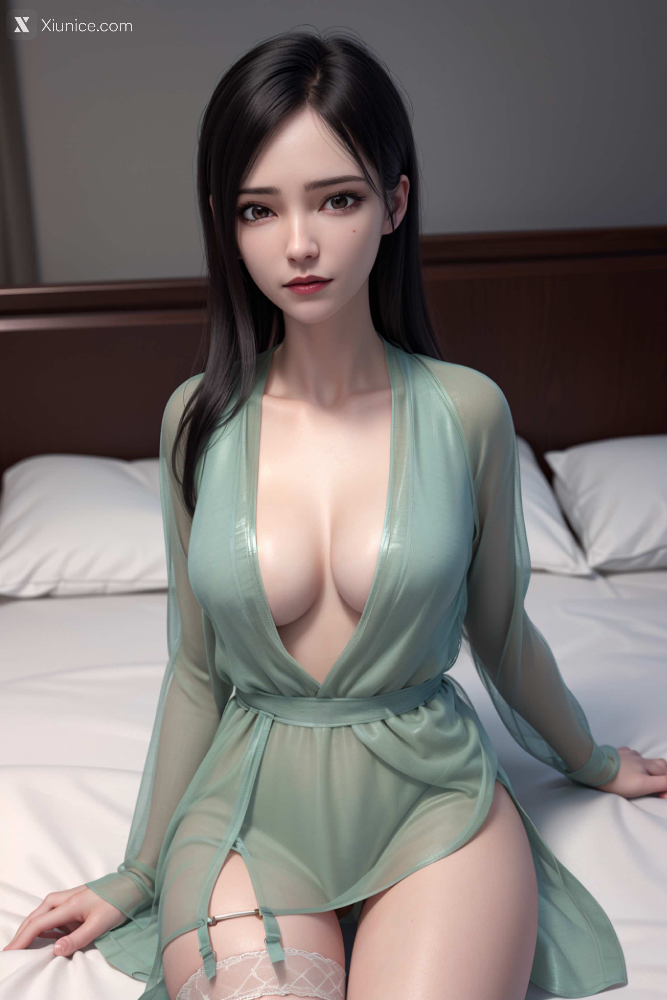 AI Girl Xiunice.com 白蛇 小青 小青 内衣 14