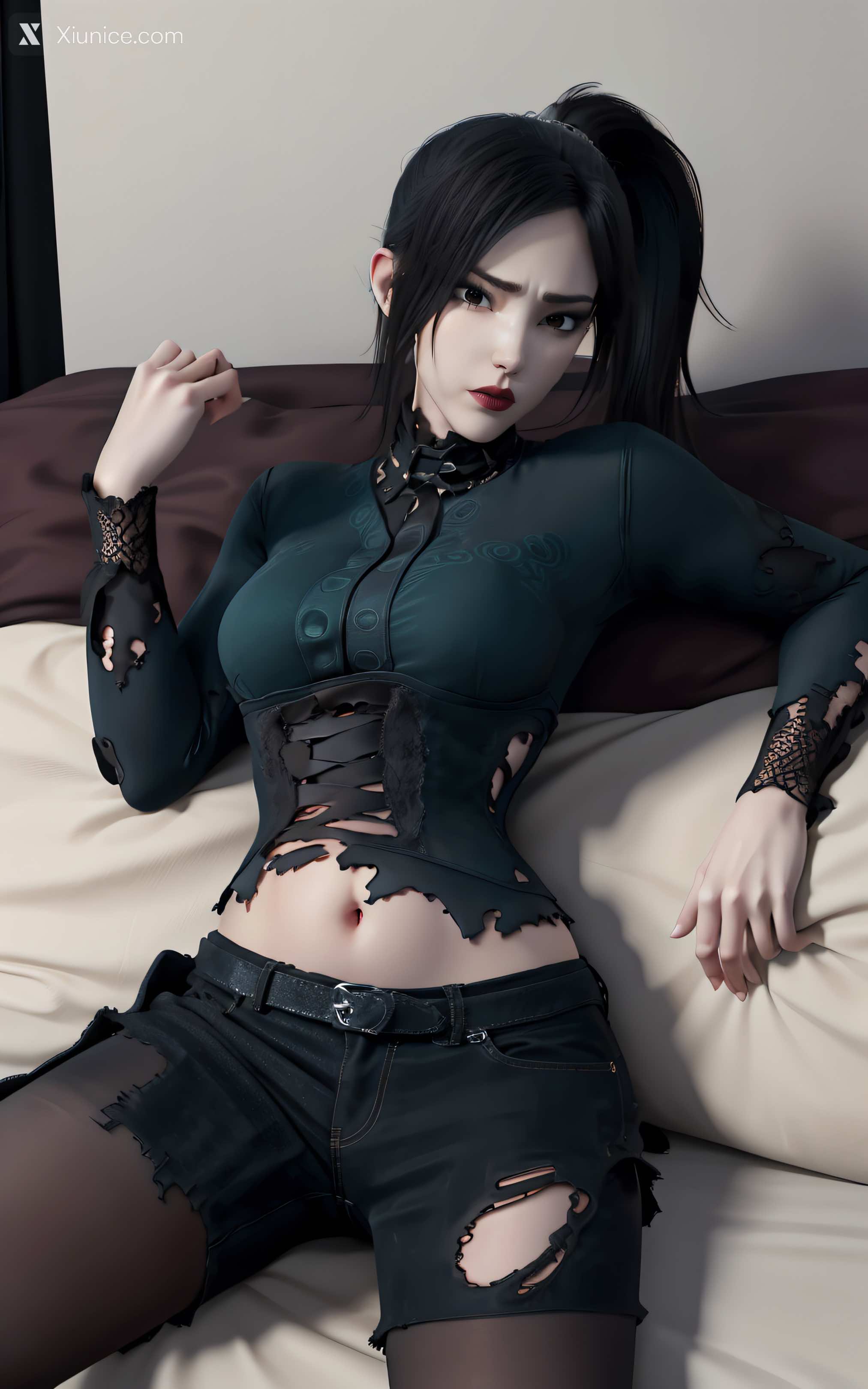 AI Girl Xiunice.com 白蛇 小青 小青 内衣 24