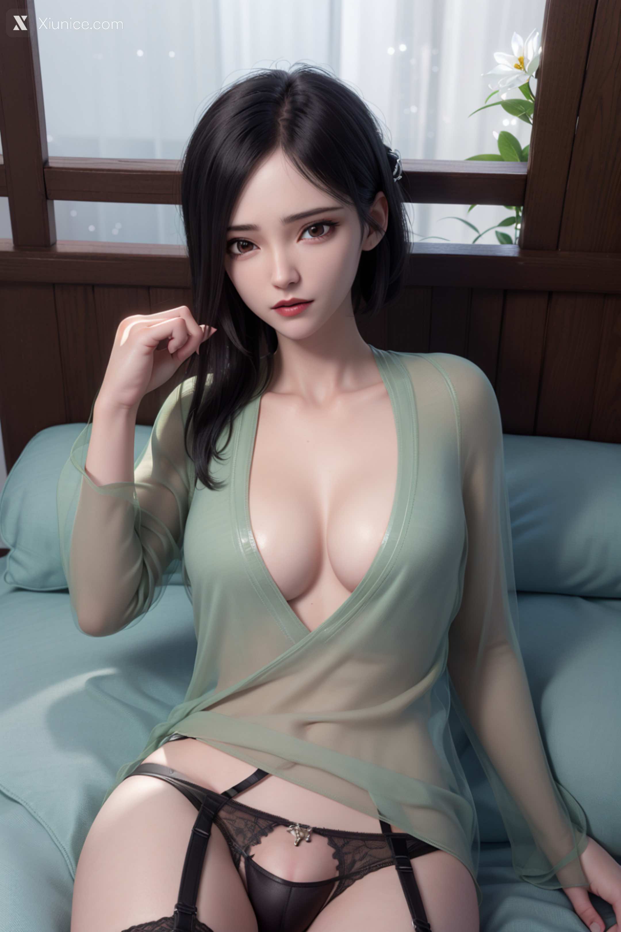 AI Girl Xiunice.com 白蛇 小青 小青 内衣 6