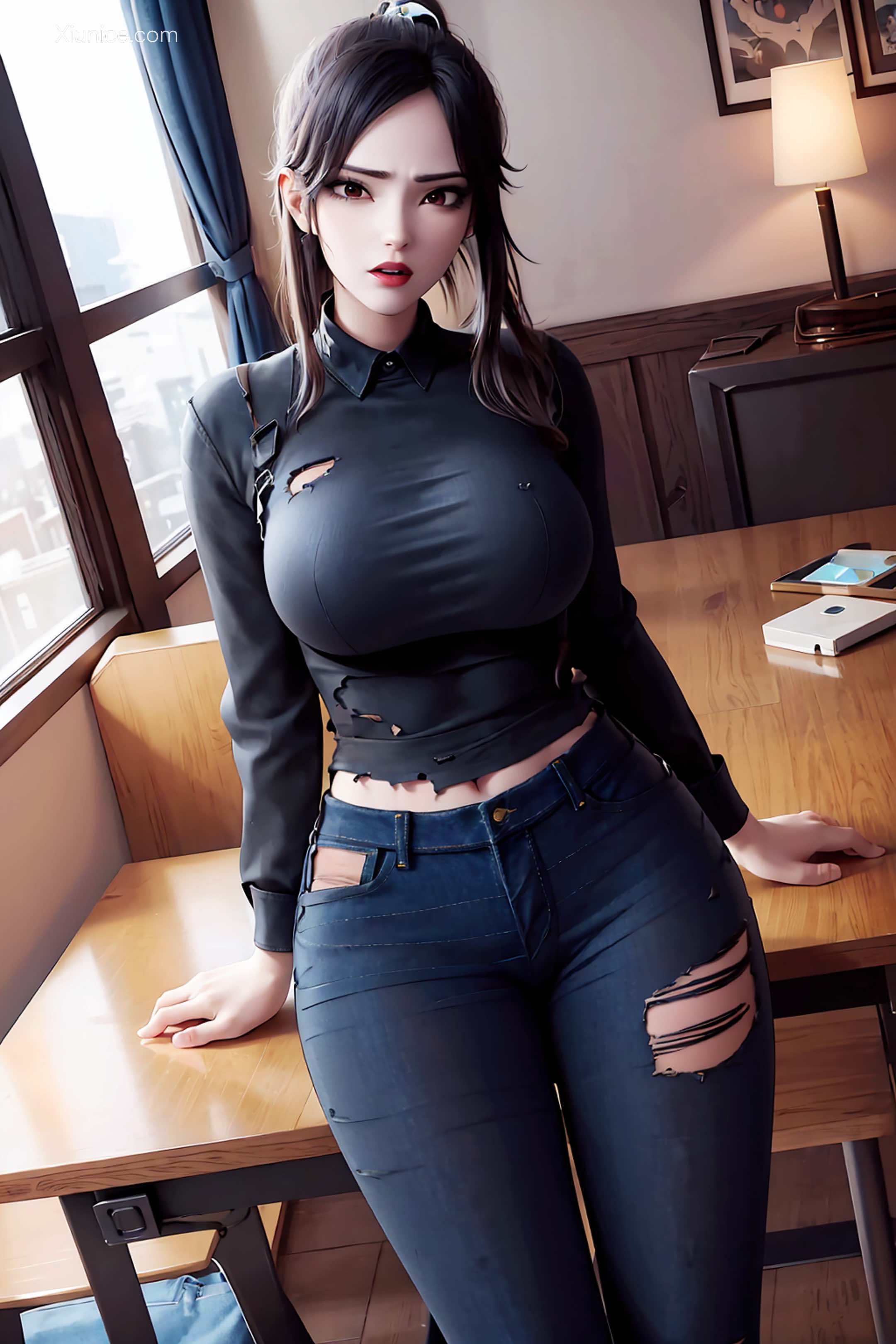 AI Girl Xiunice.com 白蛇 小青 小青 裸 30
