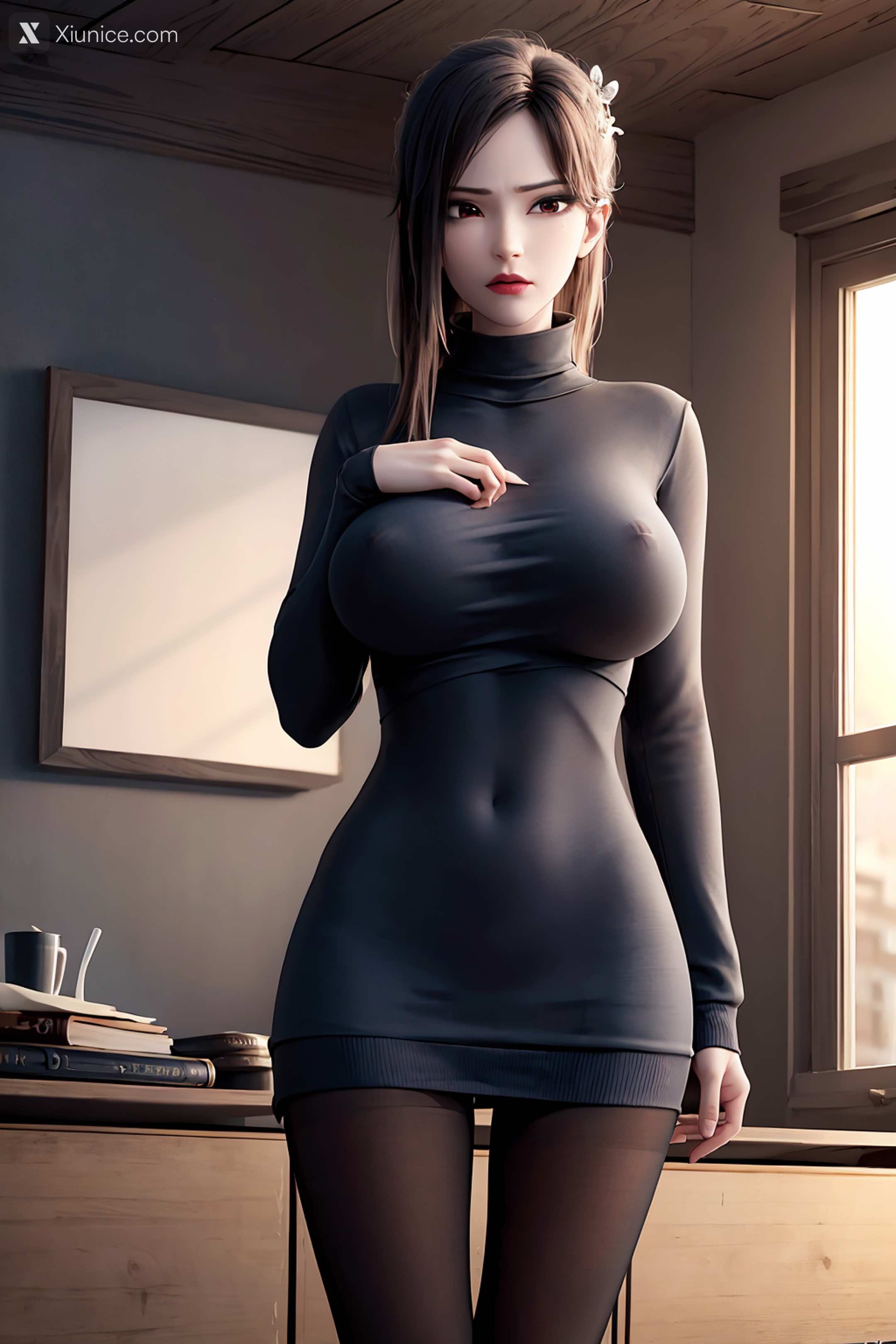 AI Girl Xiunice.com 白蛇 小青 小青 裸 75