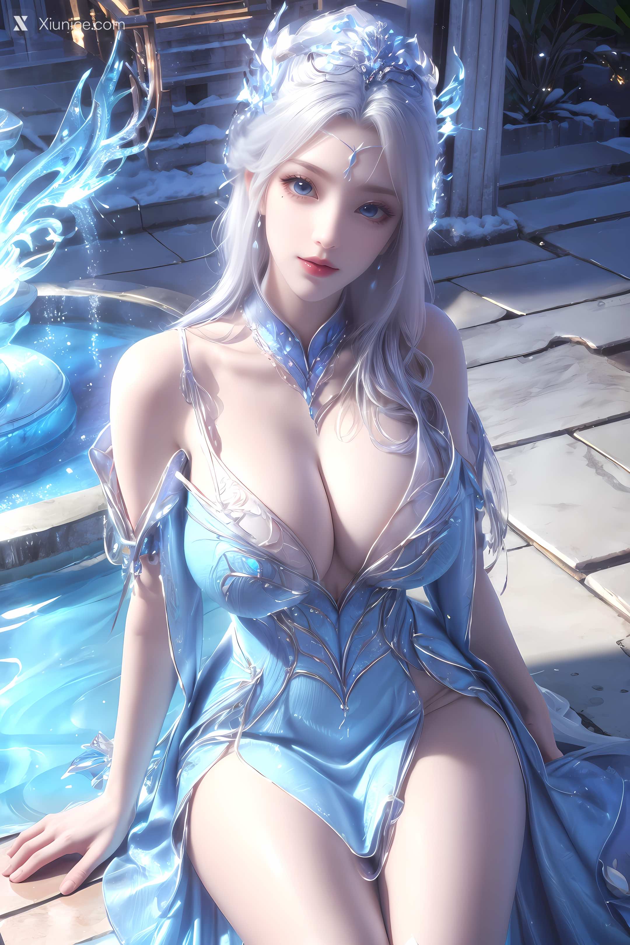 AI Girl Xiunice.com 百炼成神 宁雨蝶 绝美容颜 10