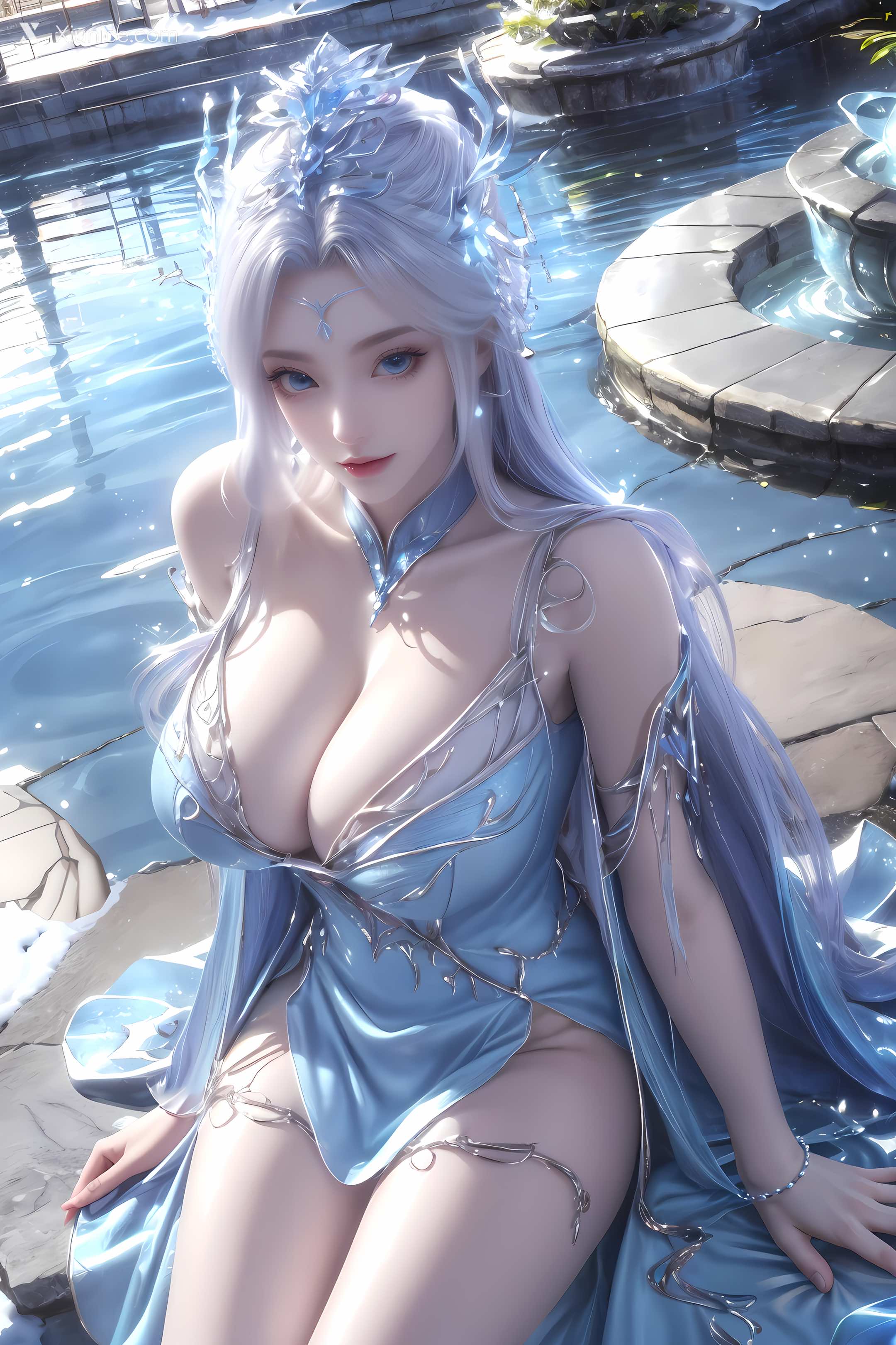 AI Girl Xiunice.com 百炼成神 宁雨蝶 绝美容颜 11