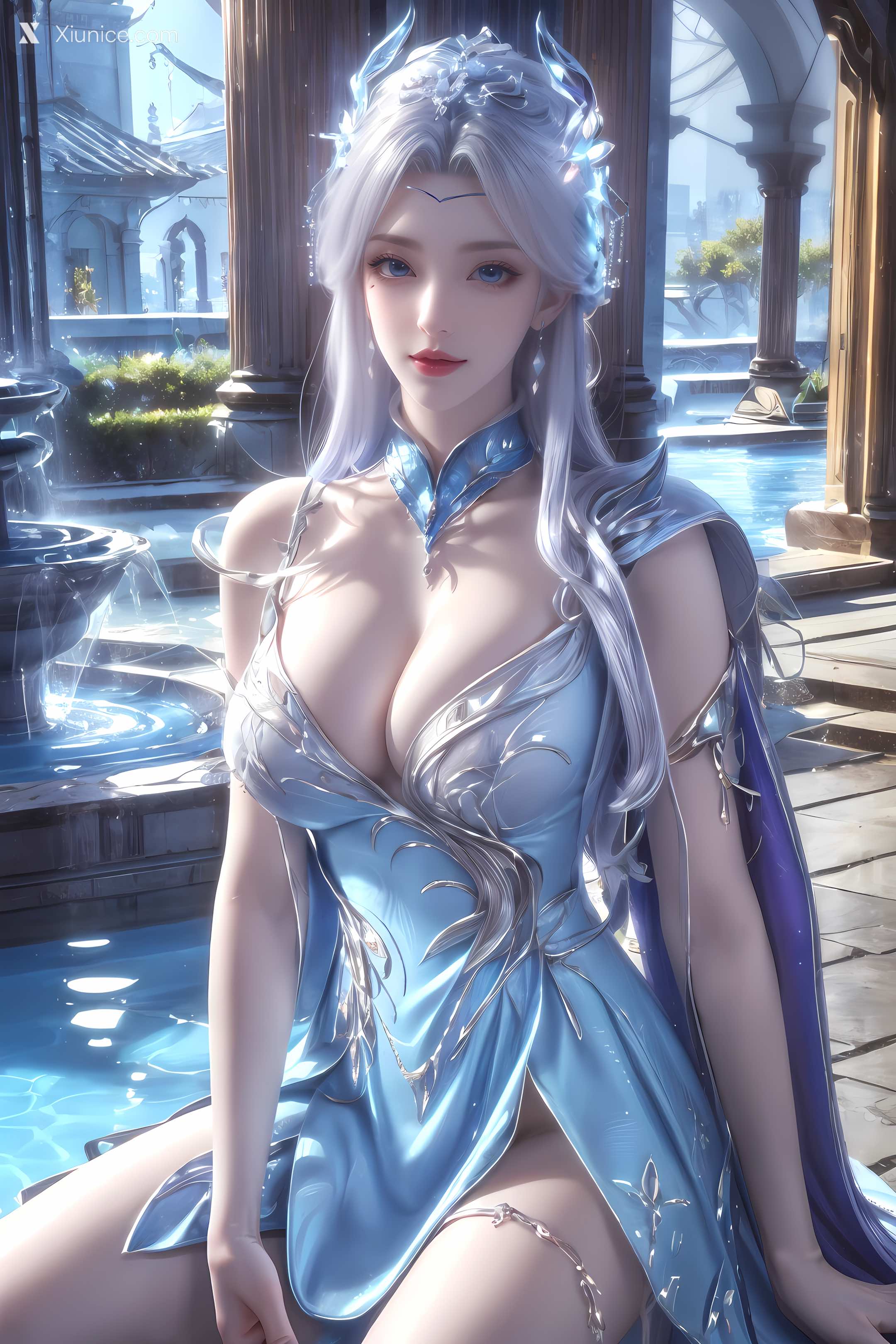 AI Girl Xiunice.com 百炼成神 宁雨蝶 绝美容颜 13