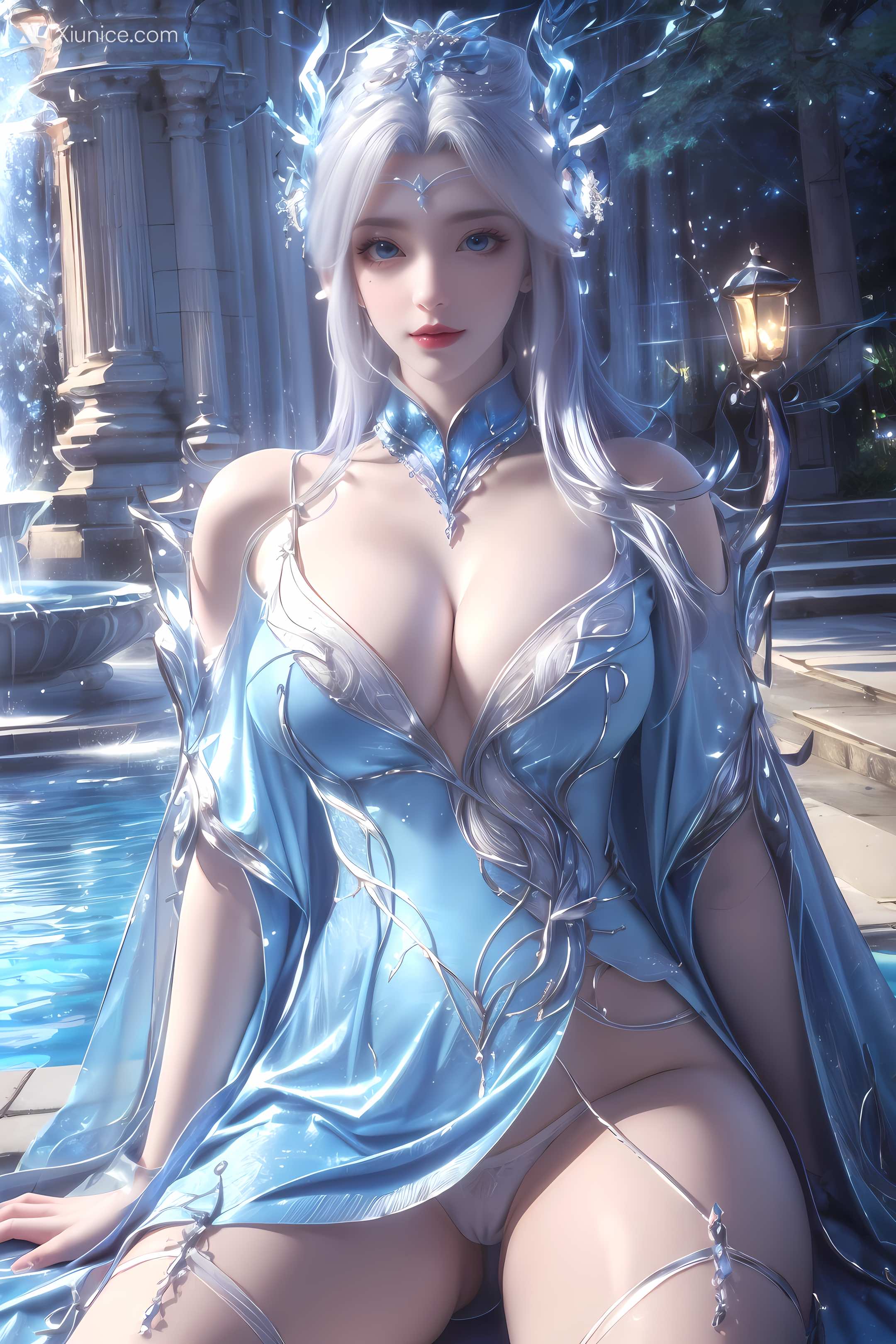 AI Girl Xiunice.com 百炼成神 宁雨蝶 绝美容颜 14
