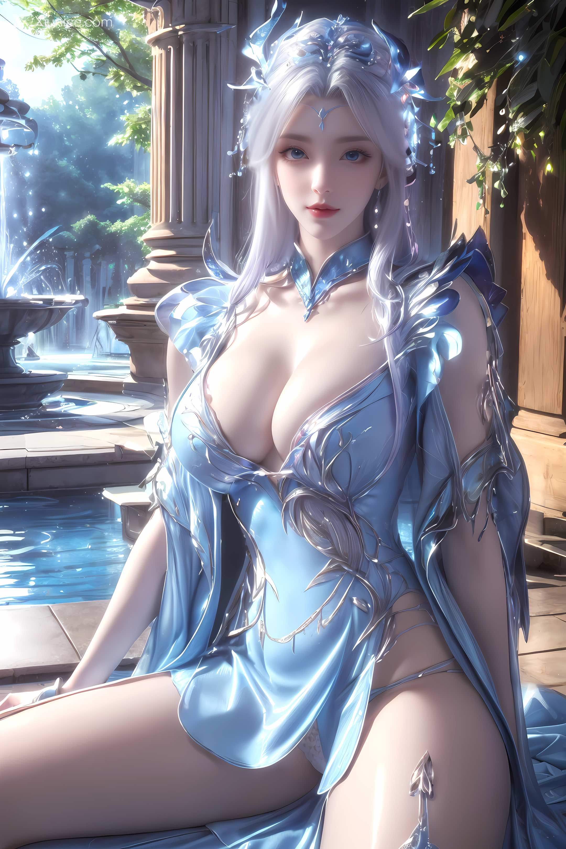 AI Girl Xiunice.com 百炼成神 宁雨蝶 绝美容颜 15