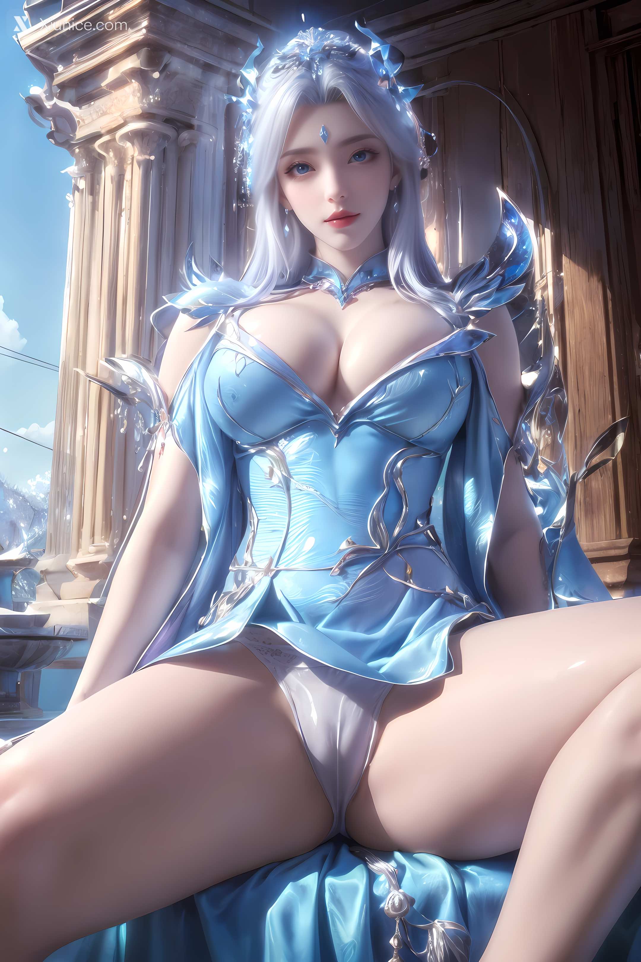 AI Girl Xiunice.com 百炼成神 宁雨蝶 绝美容颜 18