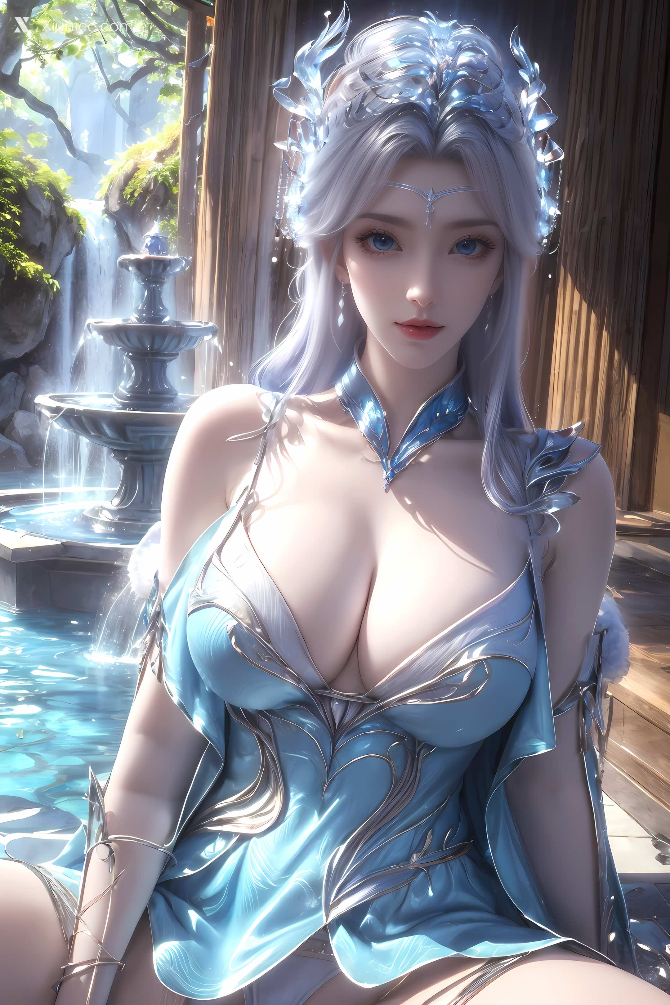 AI Girl Xiunice.com 百炼成神 宁雨蝶 绝美容颜 19