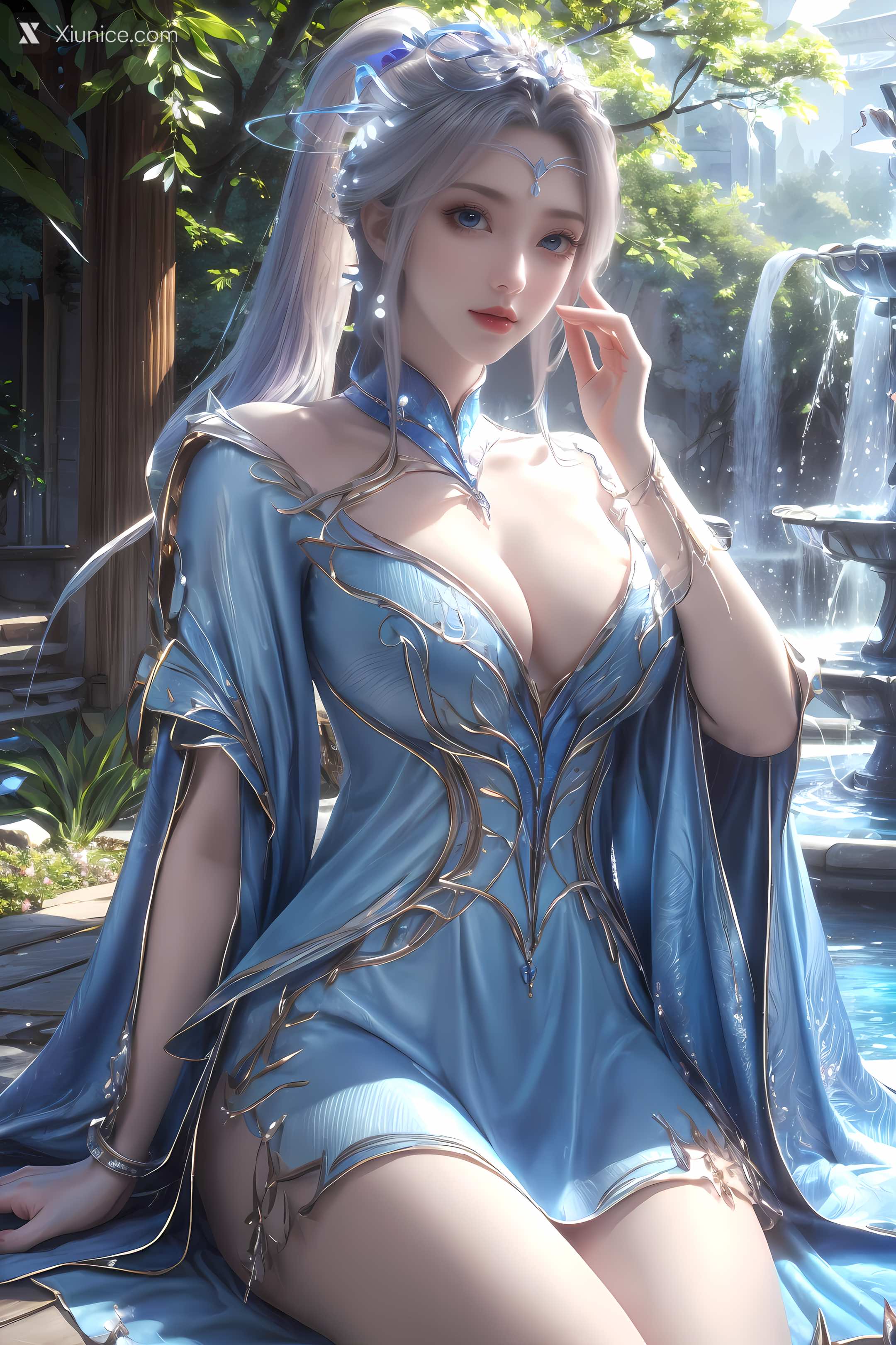 AI Girl Xiunice.com 百炼成神 宁雨蝶 绝美容颜 20