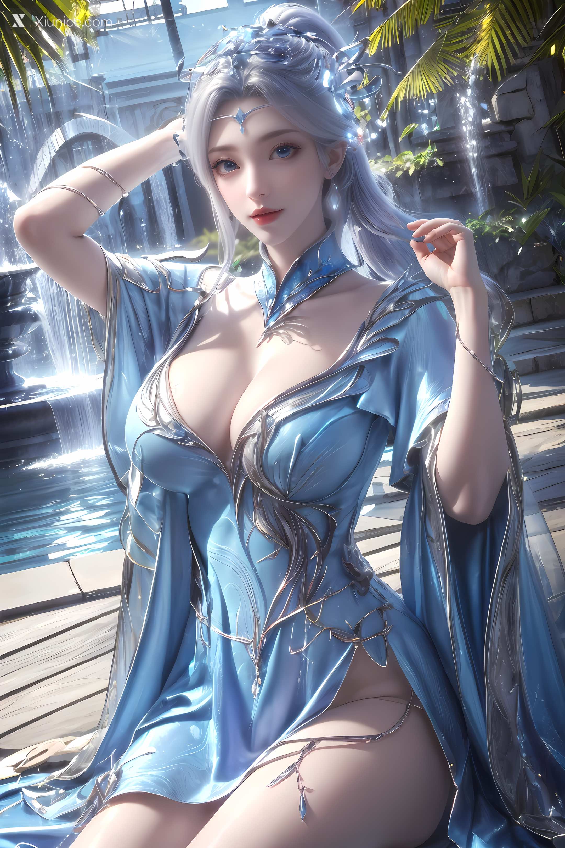 AI Girl Xiunice.com 百炼成神 宁雨蝶 绝美容颜 21