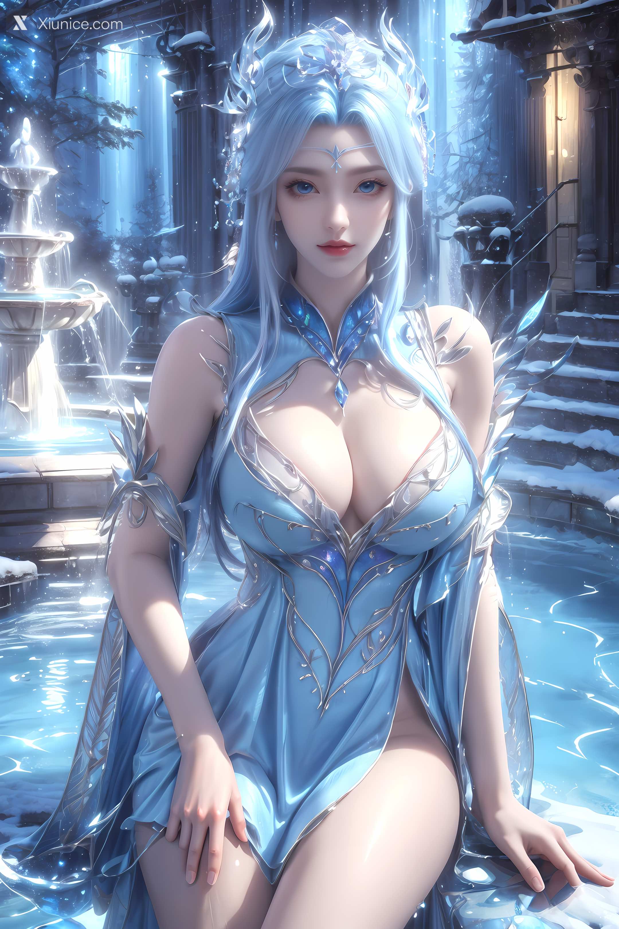 AI Girl Xiunice.com 百炼成神 宁雨蝶 绝美容颜 3