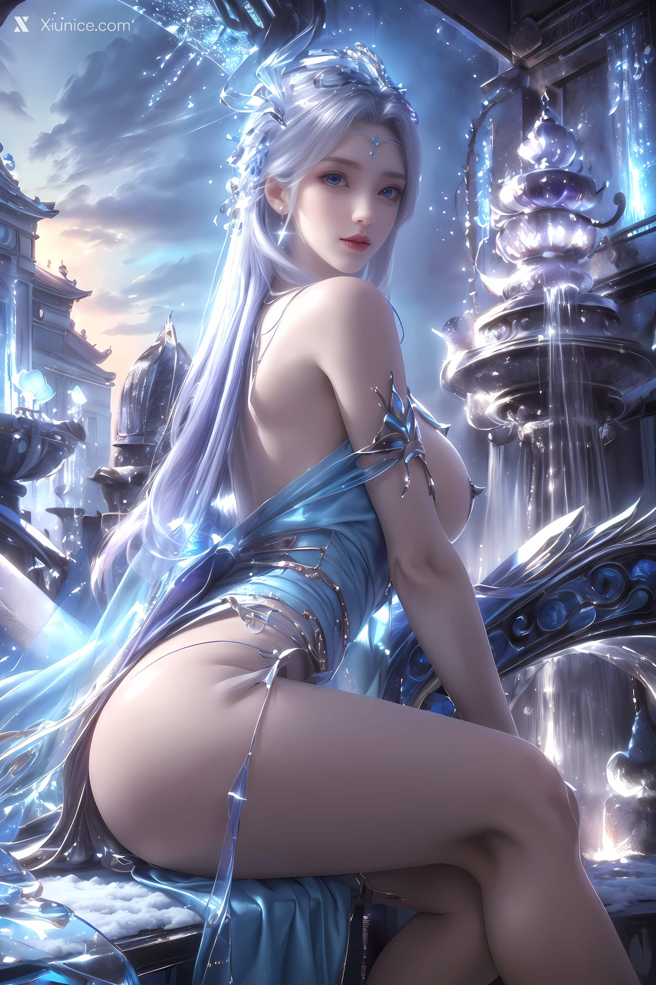 AI Girl Xiunice.com 百炼成神 宁雨蝶 绝美容颜 31