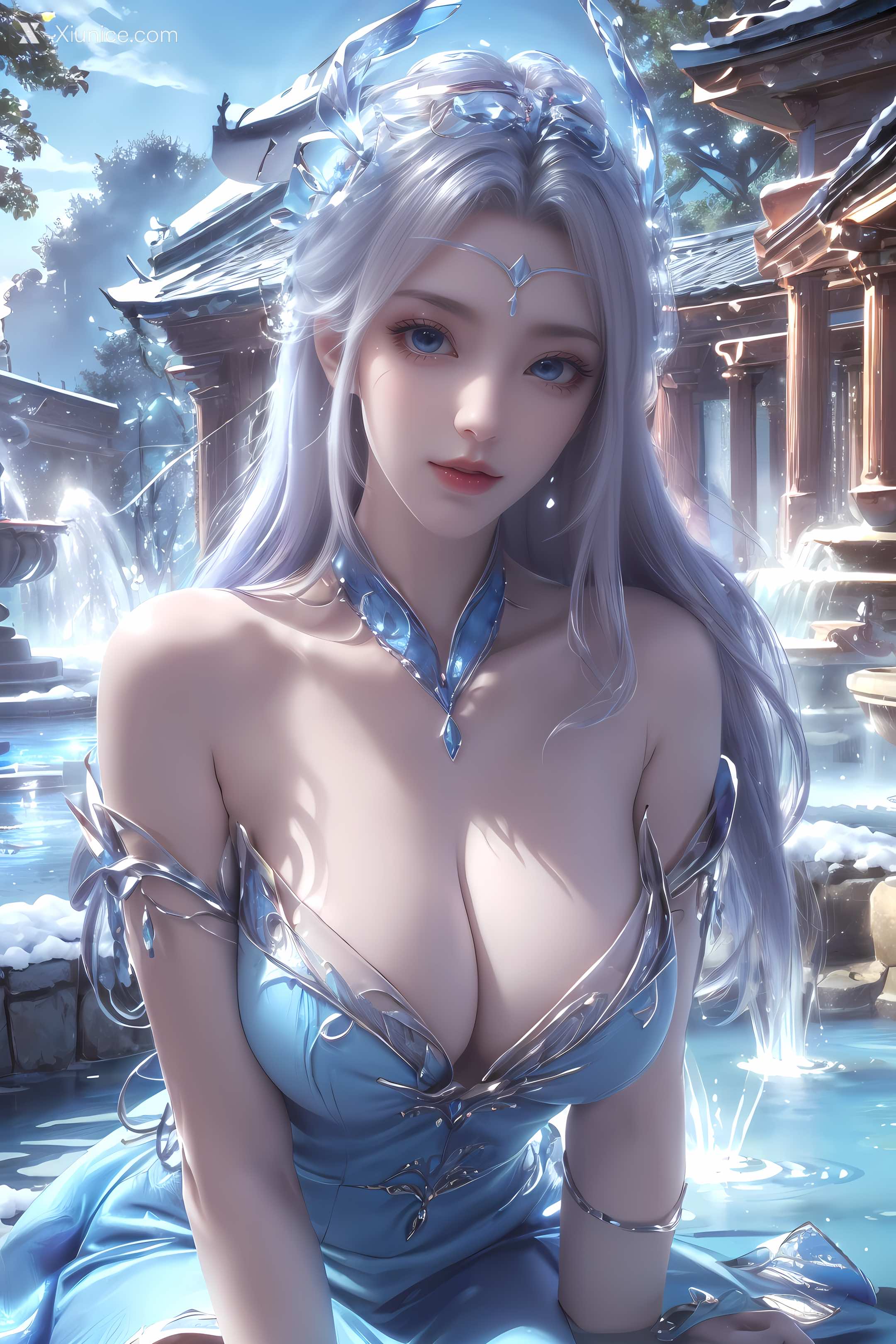 AI Girl Xiunice.com 百炼成神 宁雨蝶 绝美容颜 39