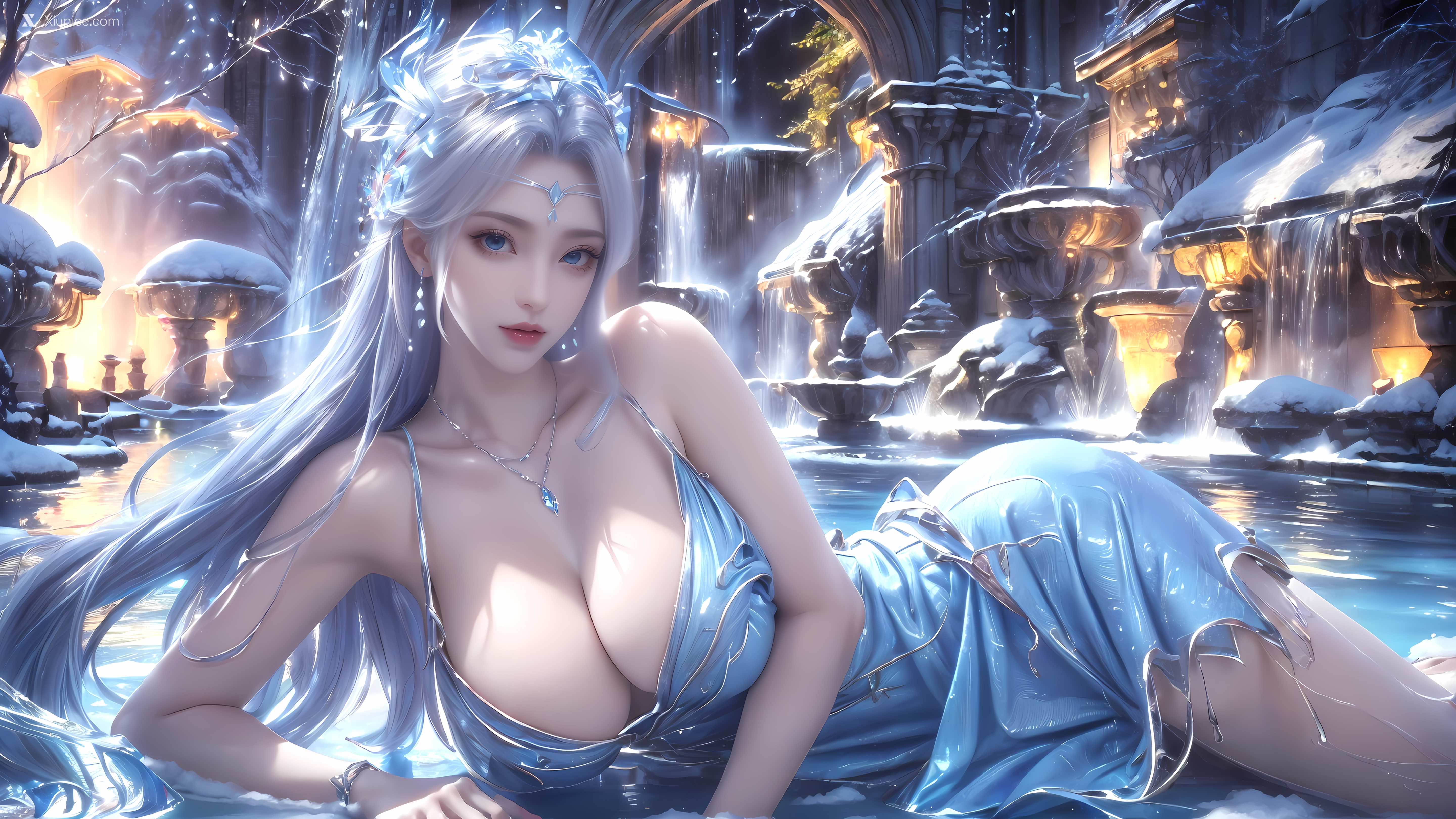 AI Girl Xiunice.com 百炼成神 宁雨蝶 绝美容颜 73